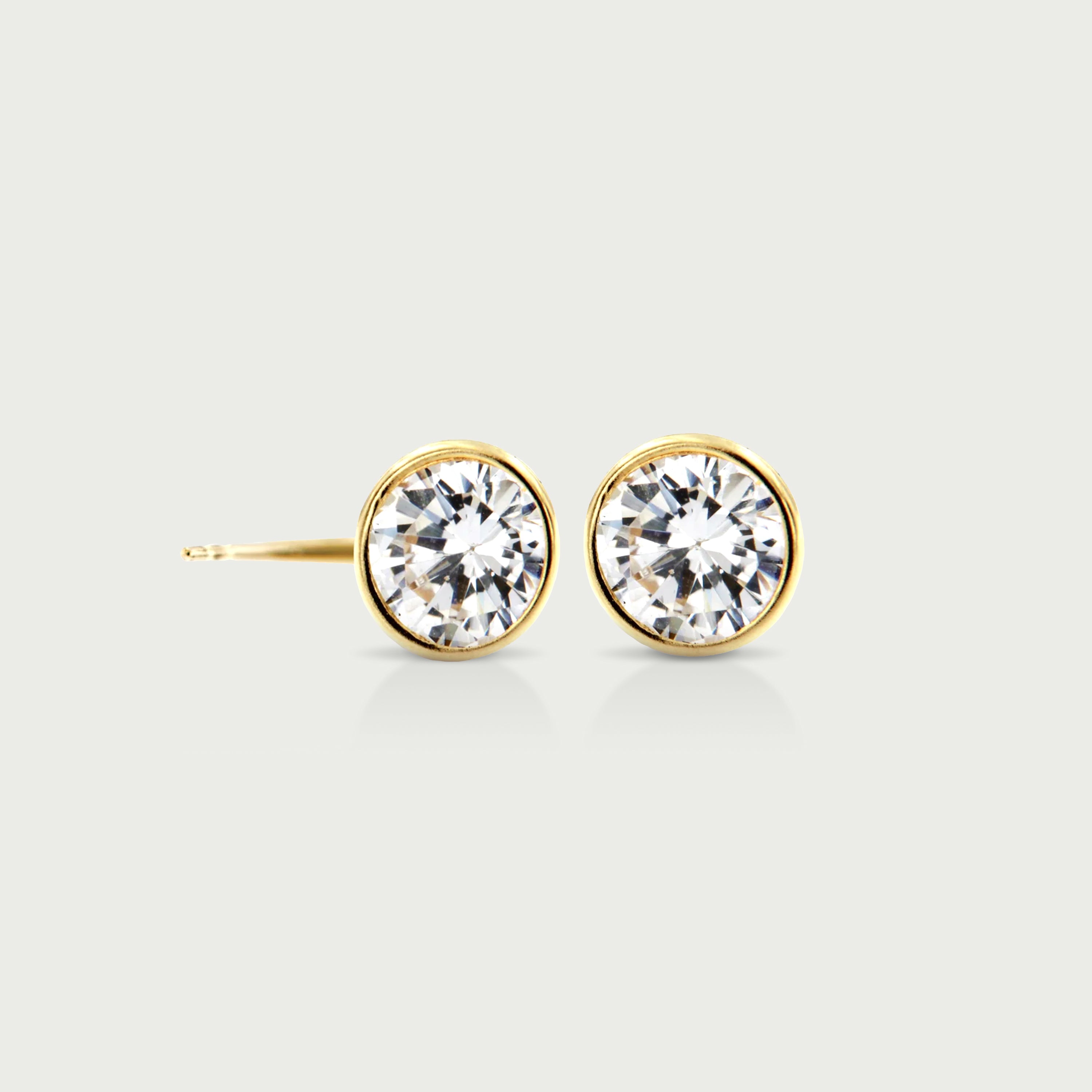 Wish Upon A Star Gold Earrings
