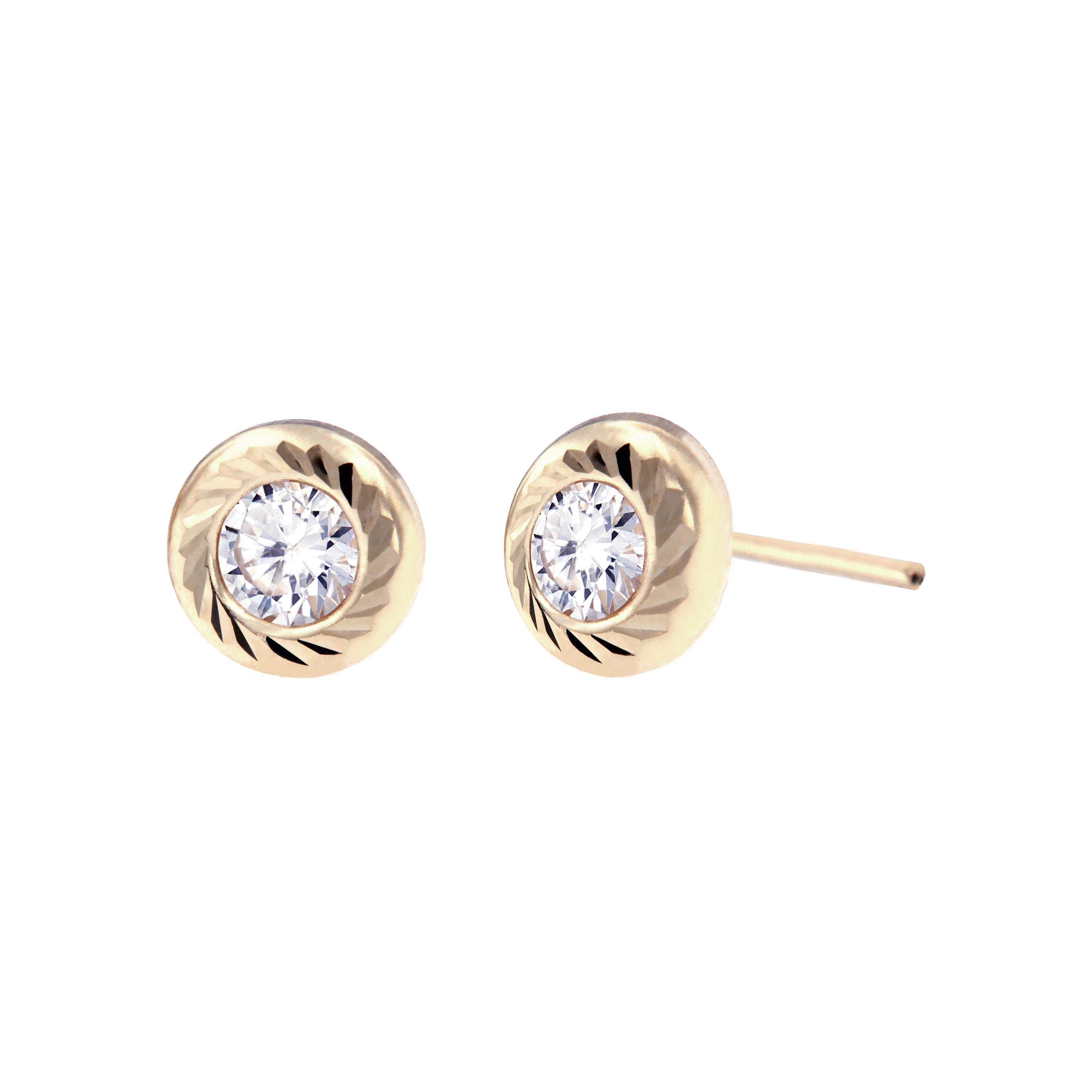 Morning Star Gold Earrings