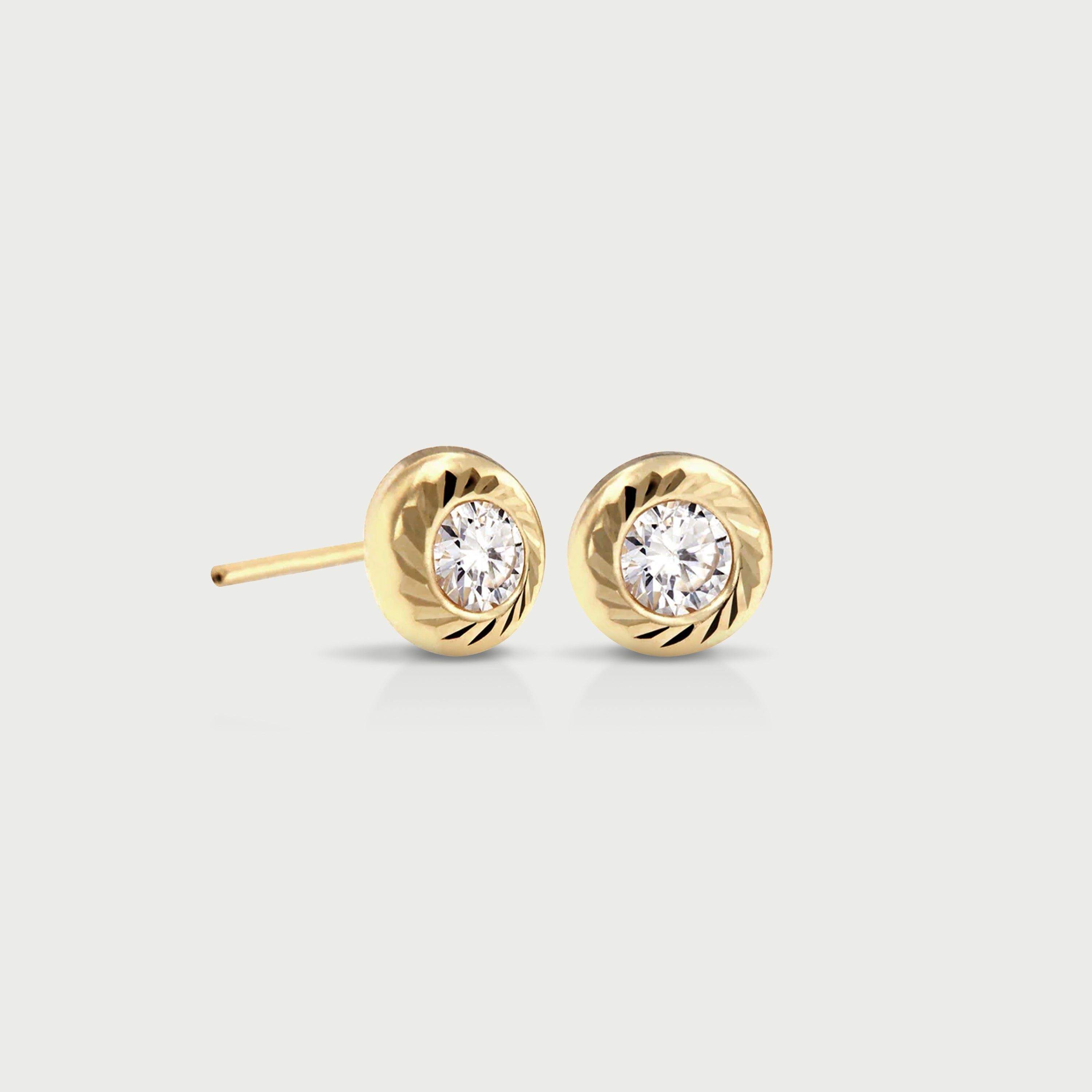 Morning Star Gold Earrings