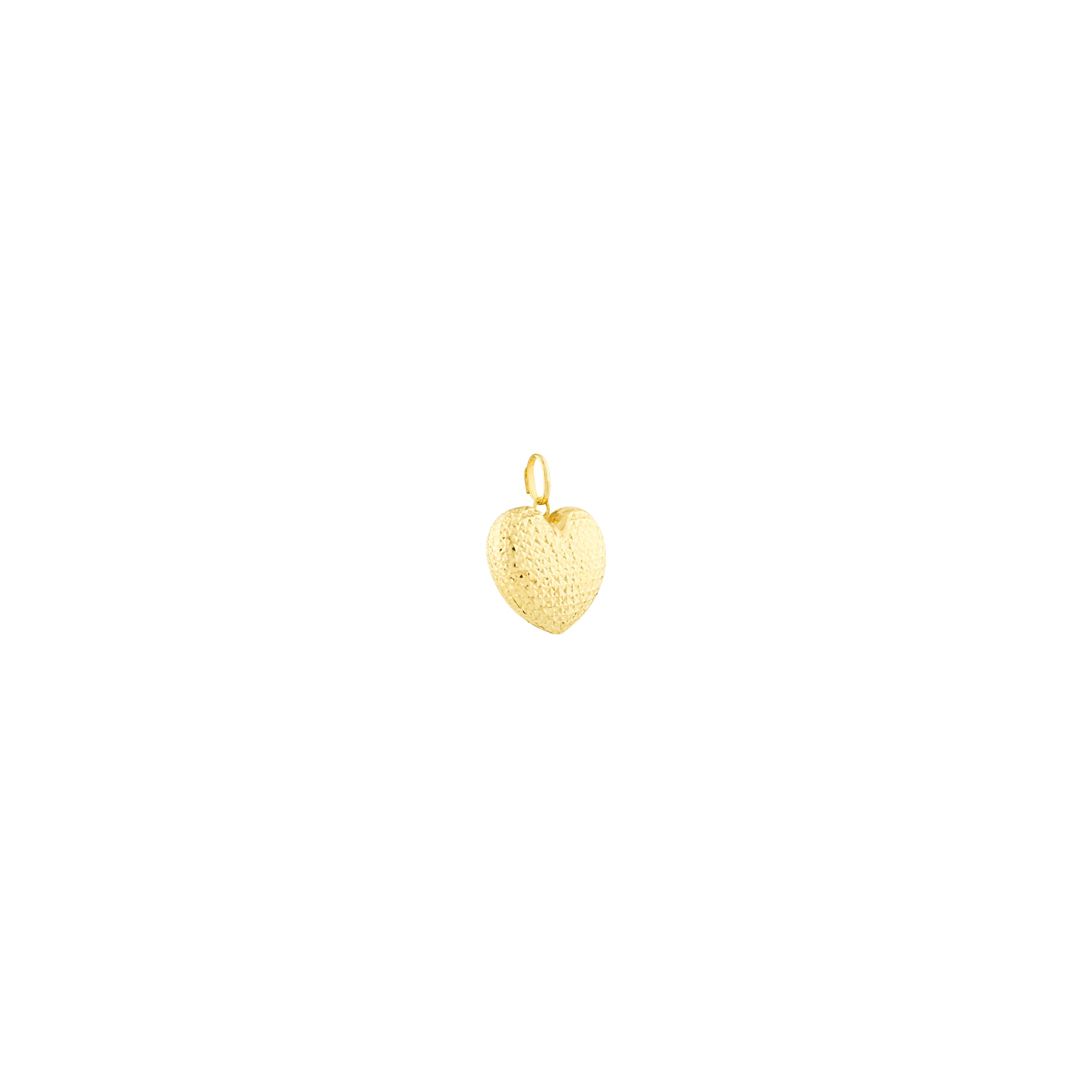 Heart's Fire Gold Pendant