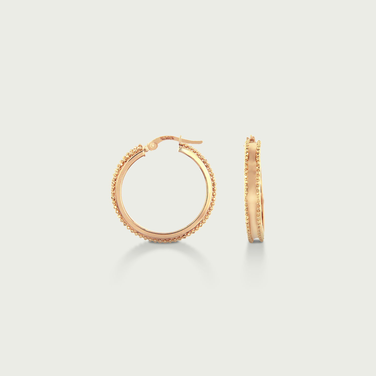 The Signature Edit Gold Hoop Earrings
