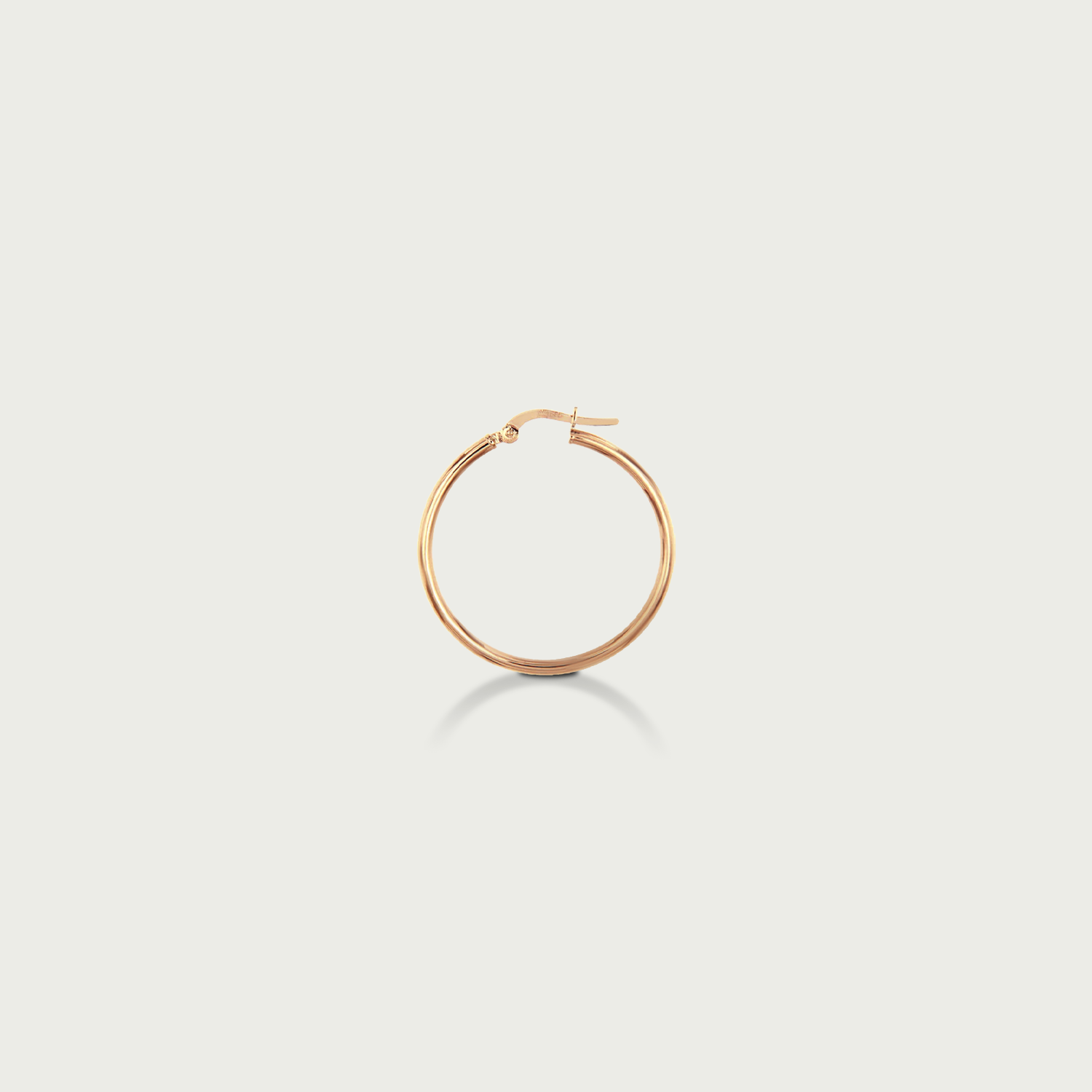 Loving Her Way Gold Hoop Earrings