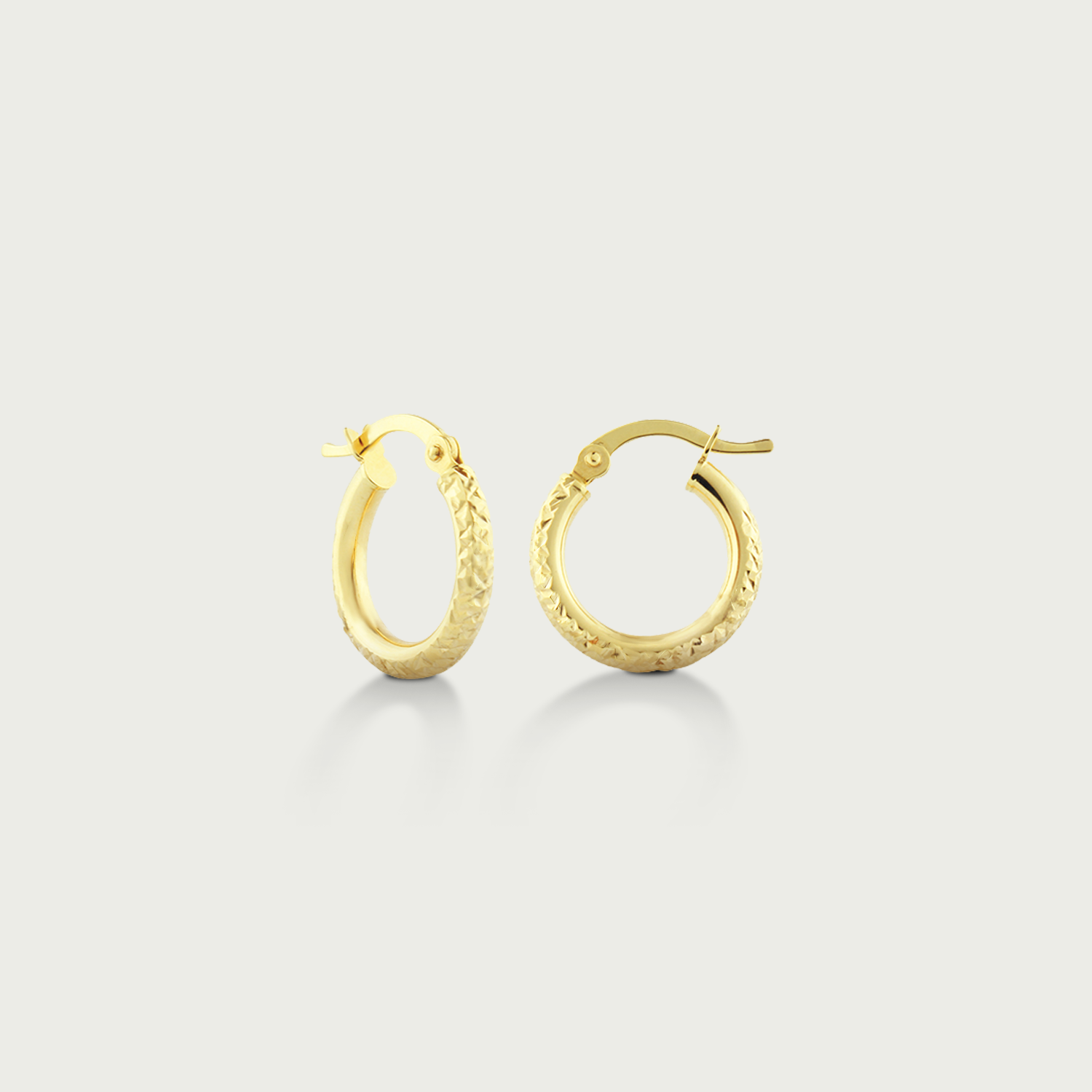 Midday Moment Gold Hoop Earrings