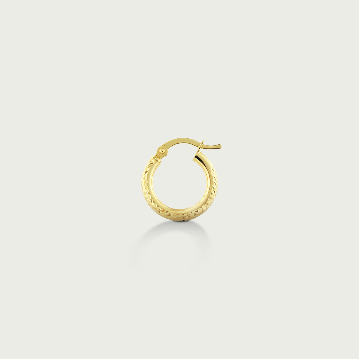 Midday Moment Gold Hoop Earrings