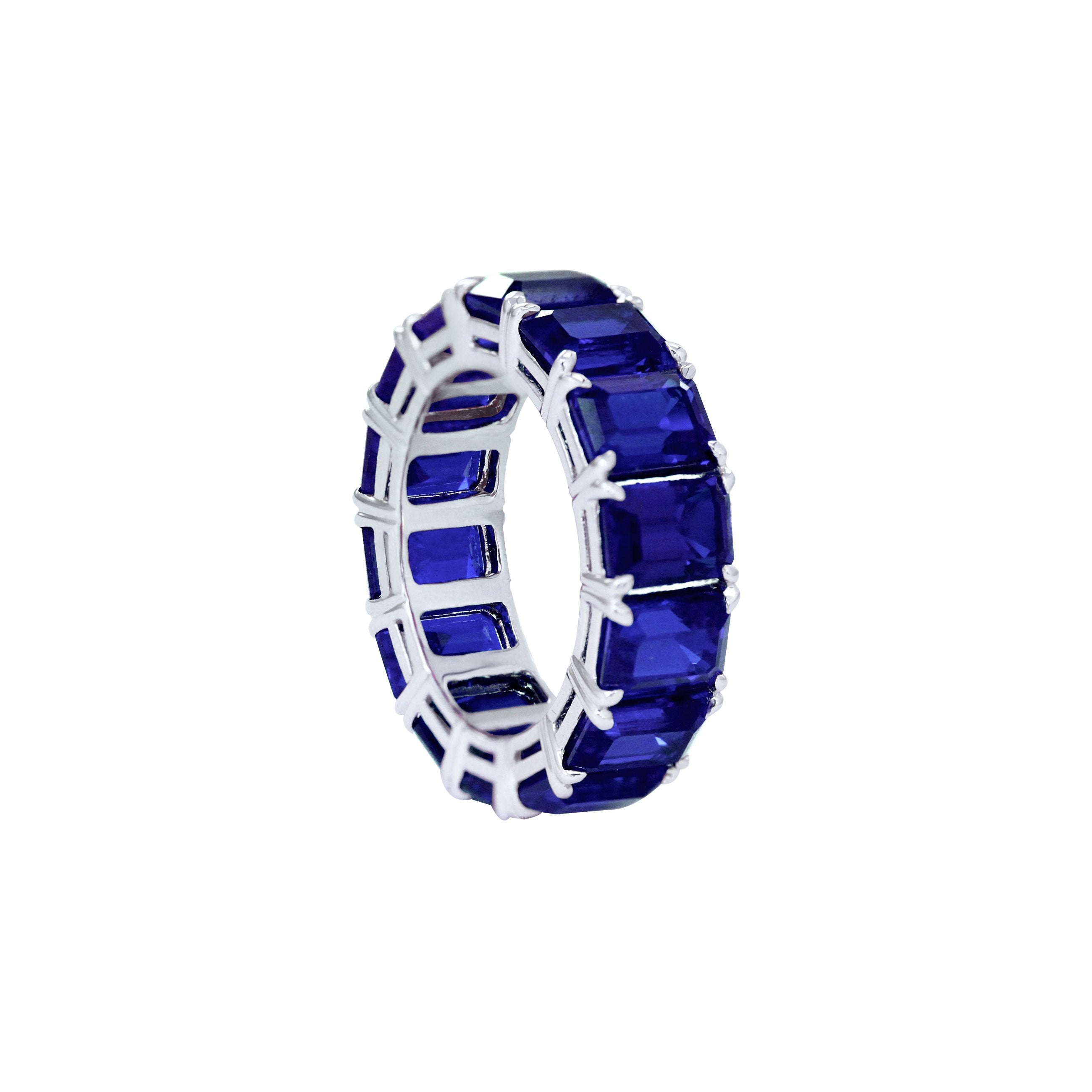 I'm Worth It Sapphire Eternity Ring