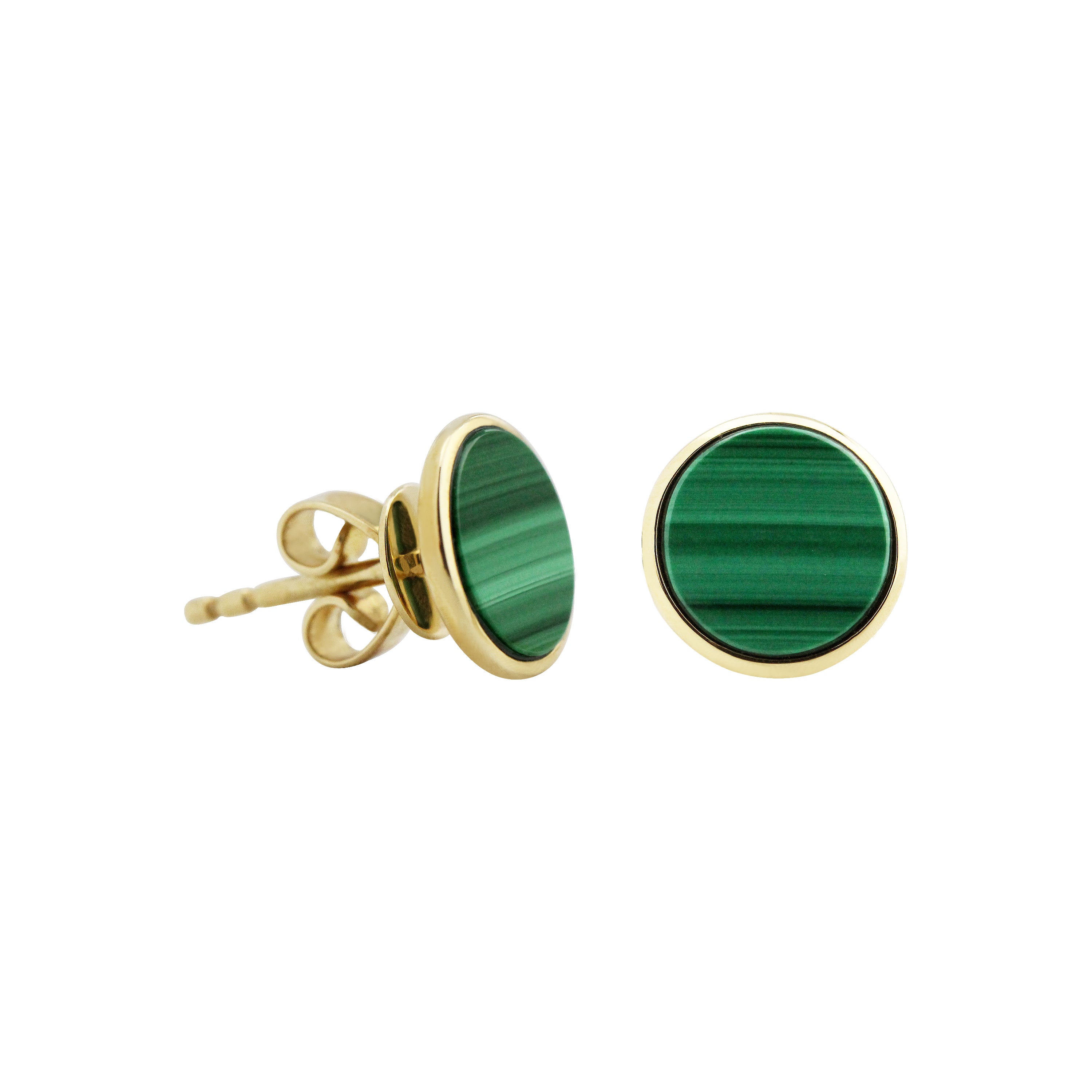 Malachite Gemstone Earrings