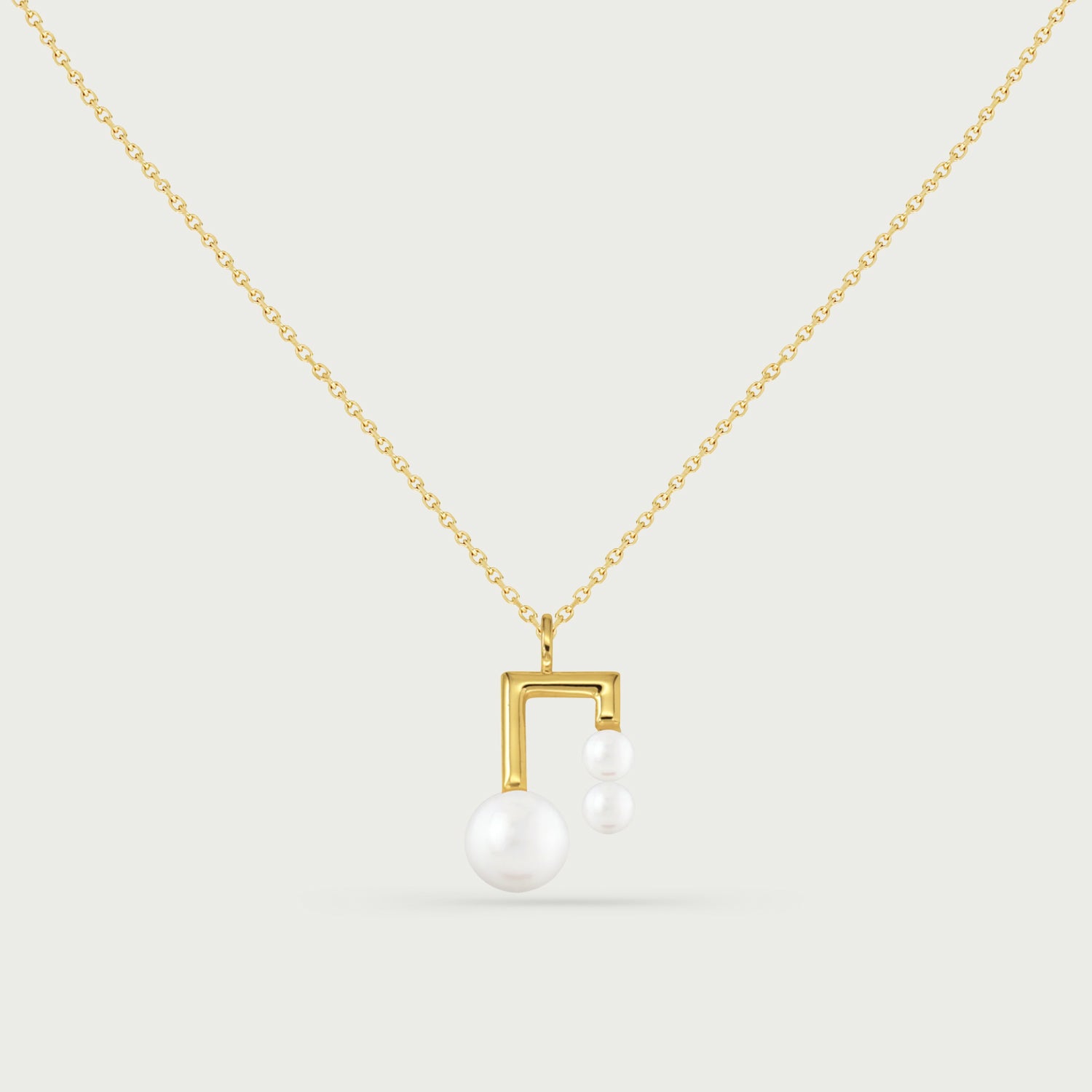 Breaking Waves Pearl Necklace