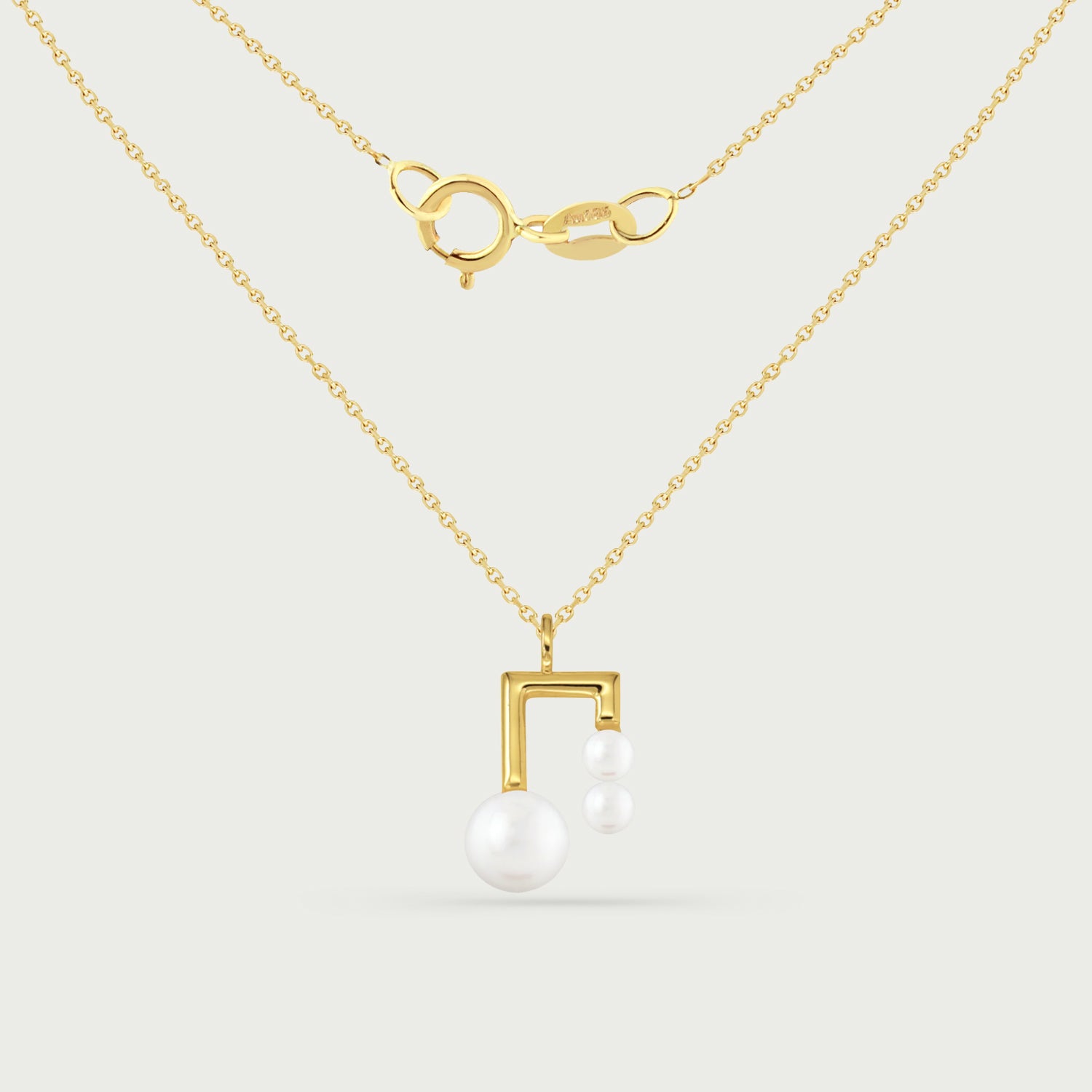 Breaking Waves Pearl Necklace