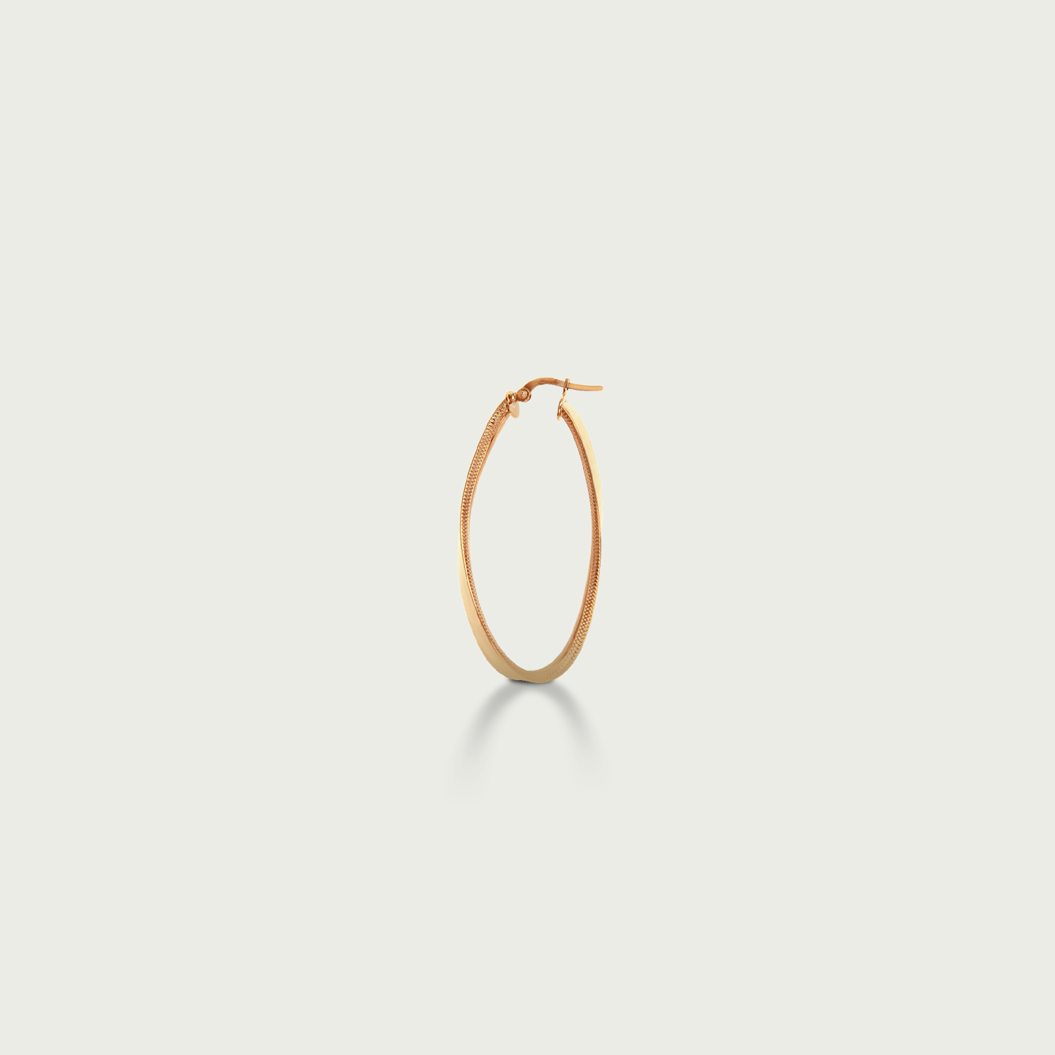 Main Plot Gold Hoop Earrings