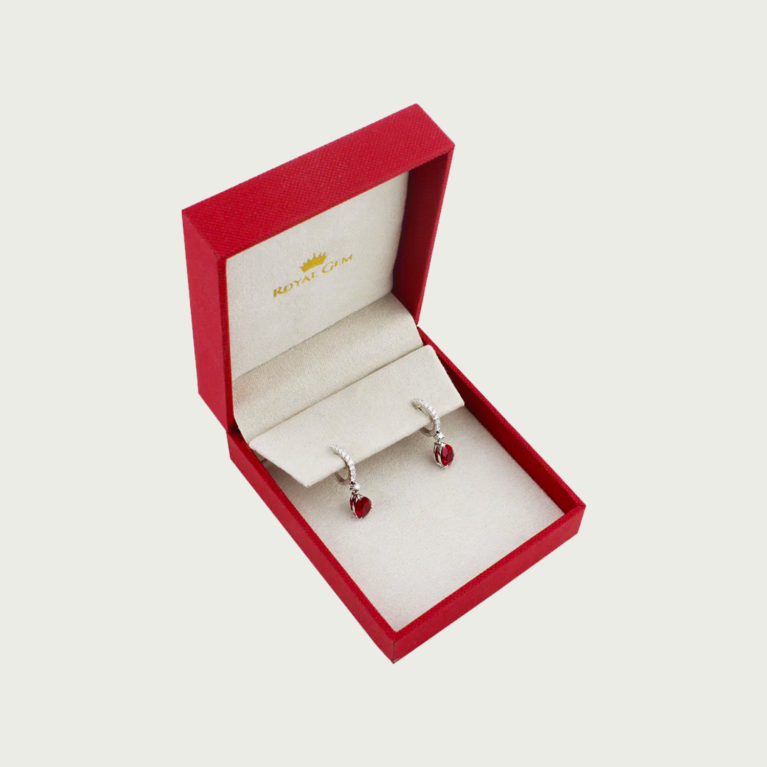 Classic Allure Gemstone Dangling Earrings