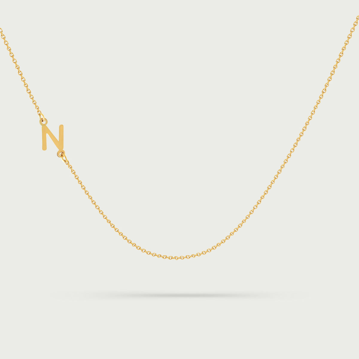 Sofia Initial Gold Necklace