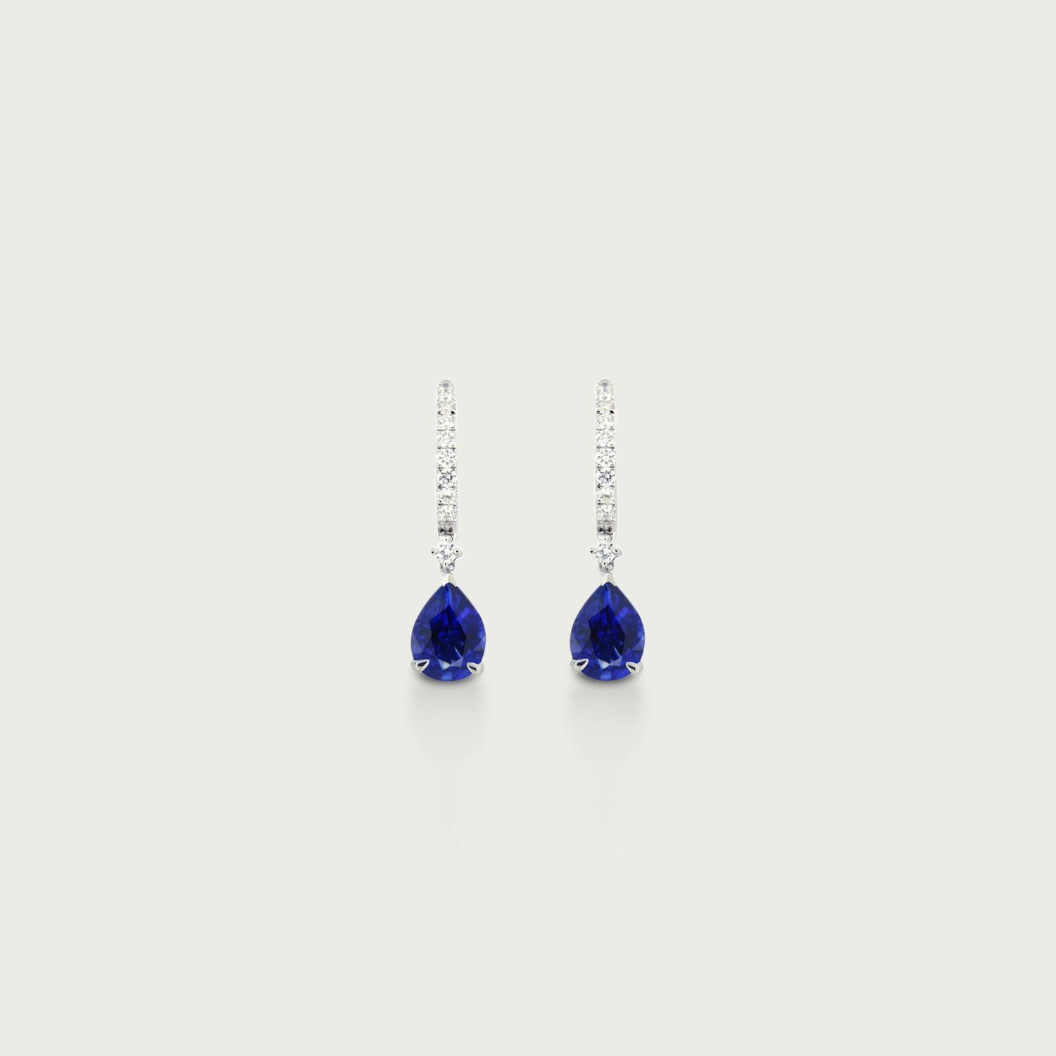 Classic Allure Gemstone Dangling Earrings