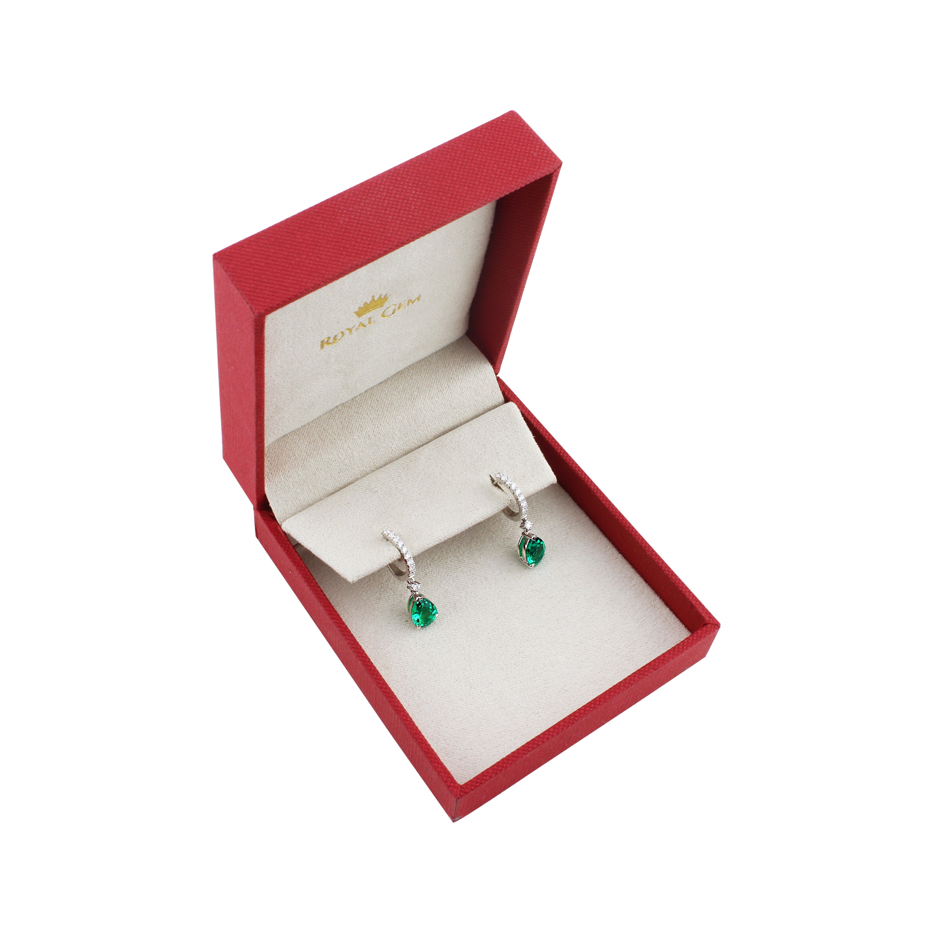 Classic Allure Gemstone Dangling Earrings