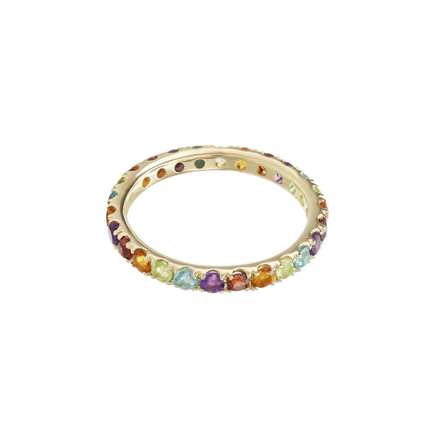 For All Time Gemstones Eternity Ring
