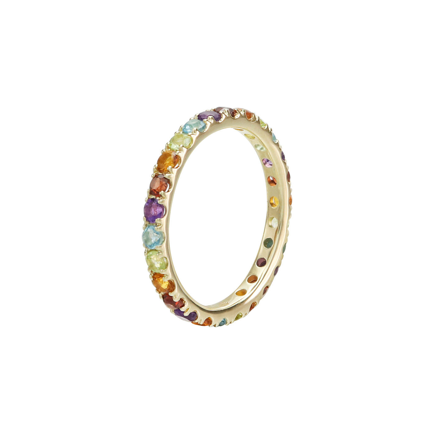 For All Time Gemstones Eternity Ring
