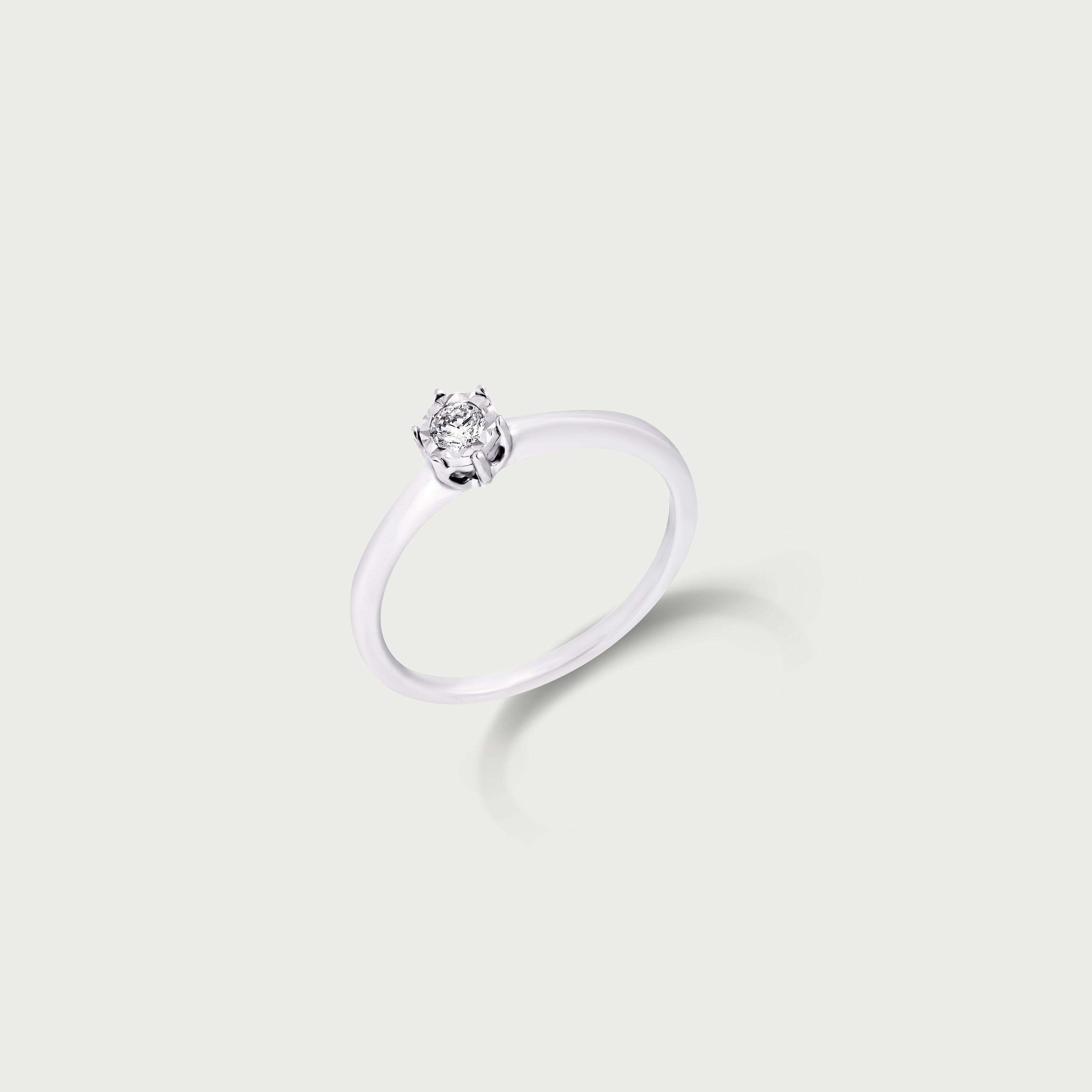 Royal Radiance Embrace Diamond Engagement Ring