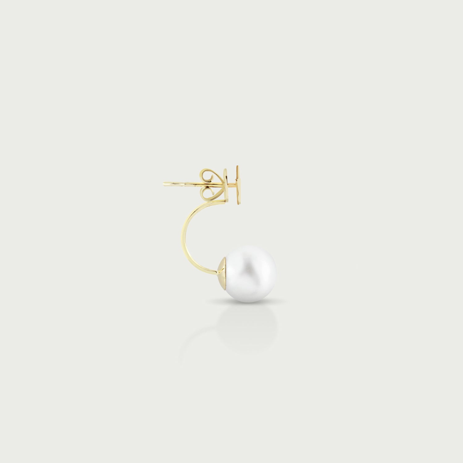 High Tide One Pearl Earrings
