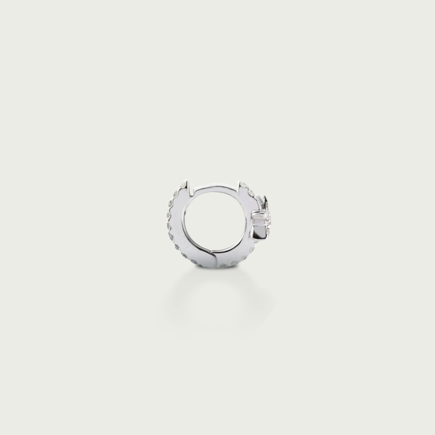 Zip Zap Sparkle! Diamond Hoop Earrings