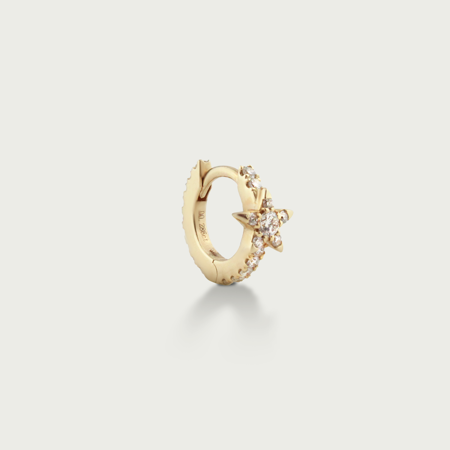 Zip Zap Sparkle! Diamond Hoop Earrings