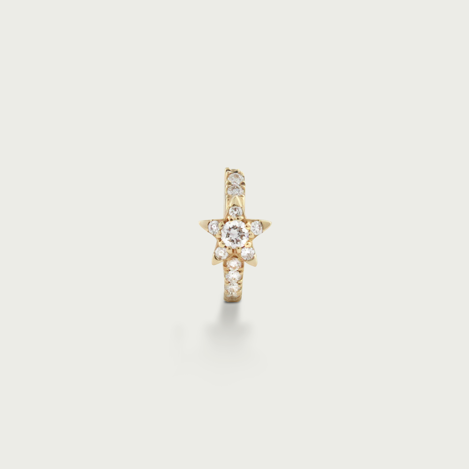 Zip Zap Sparkle! Diamond Hoop Earrings