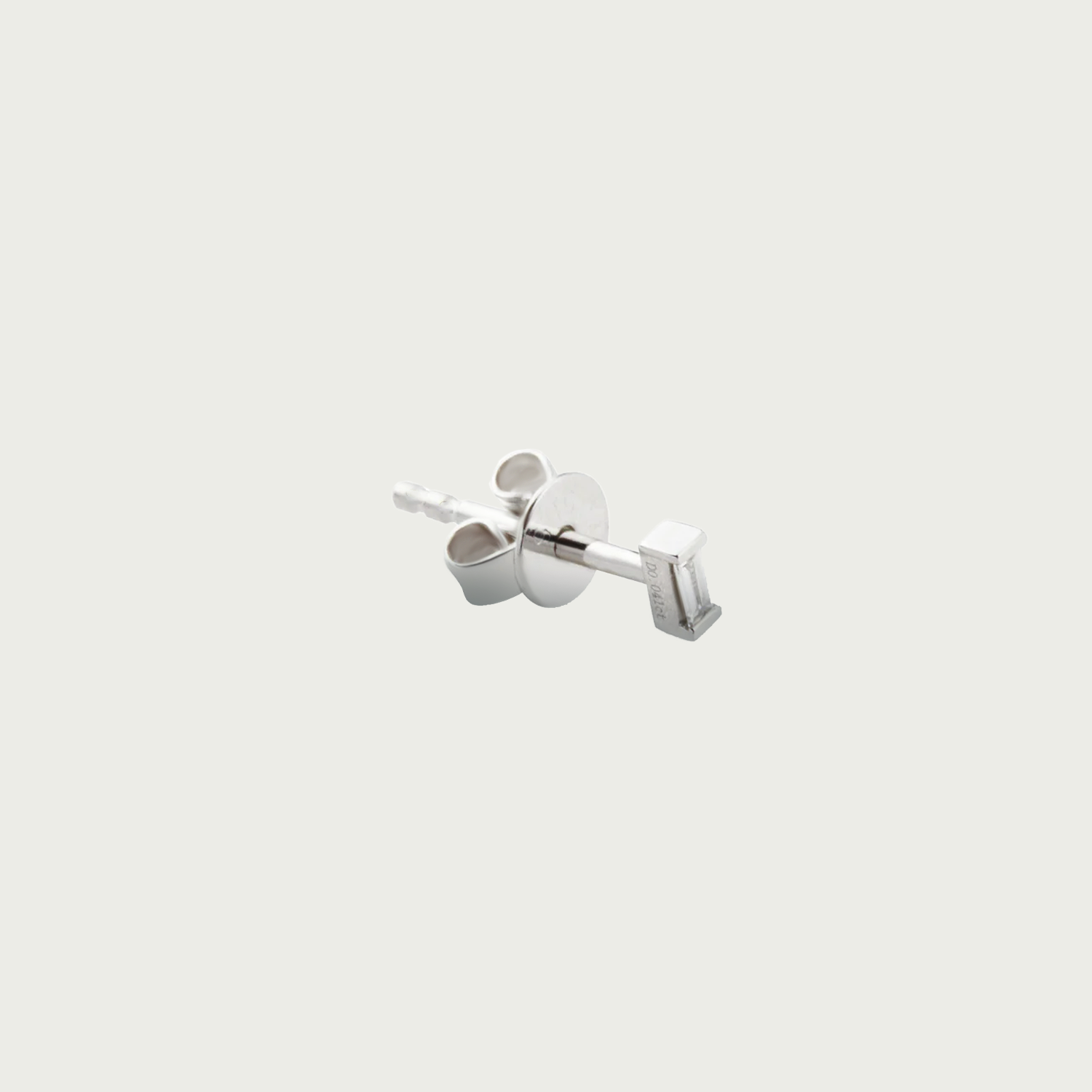 Crystal Clear Diamond Stud Earrings
