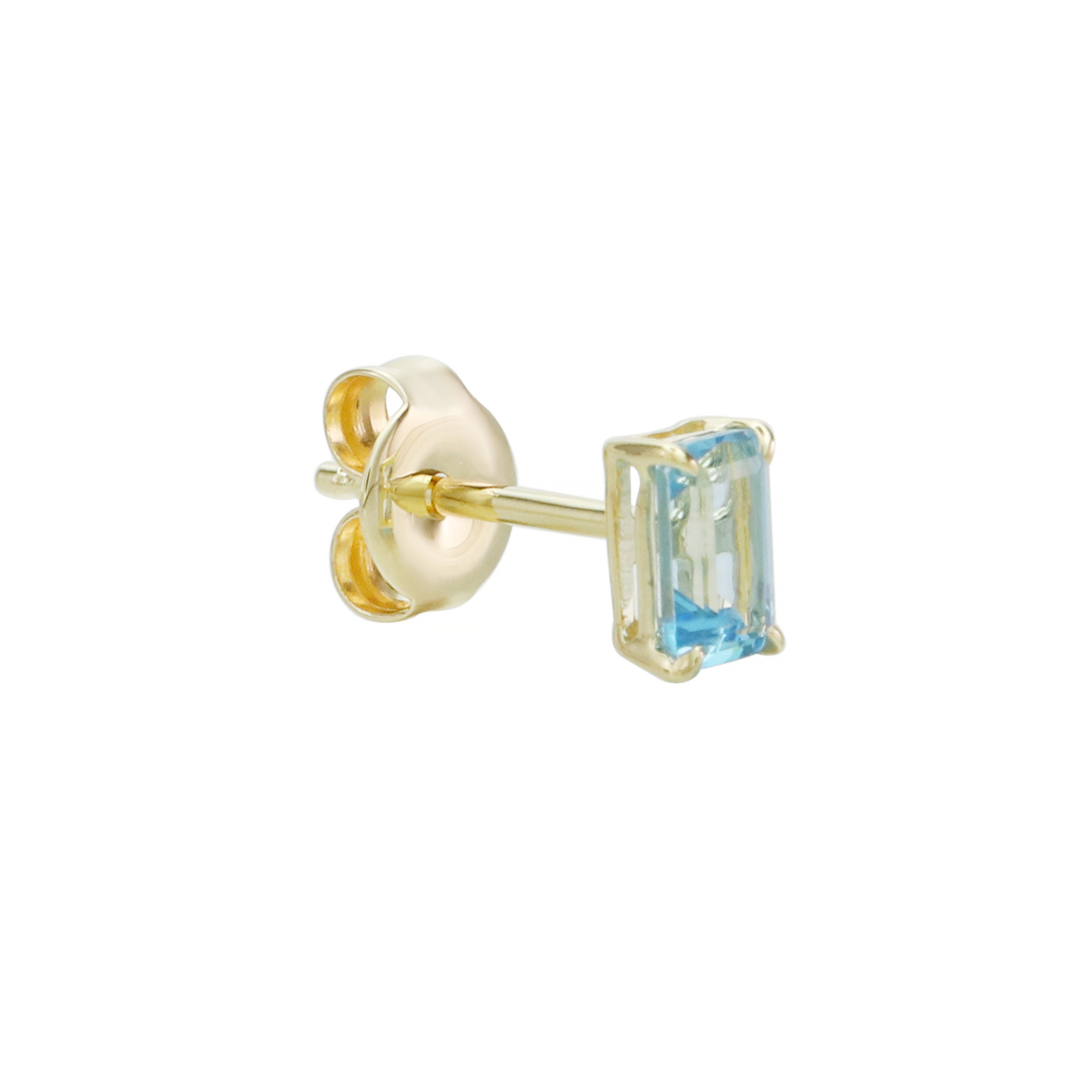 Can't Wait For It Blue Topaz Stud Earrings
