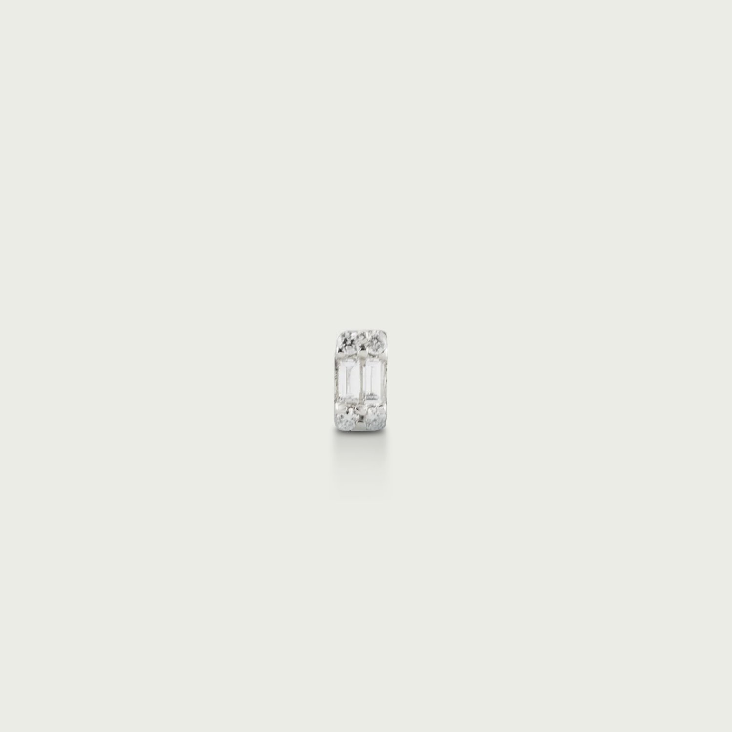 Everything Is Crystal Clear Diamond Stud Earrings