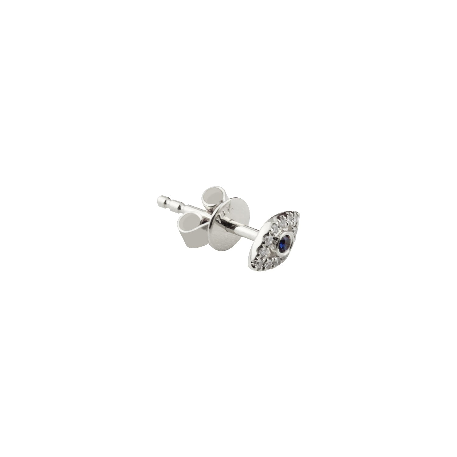 Can't Touch Me Gold Stud Earrings