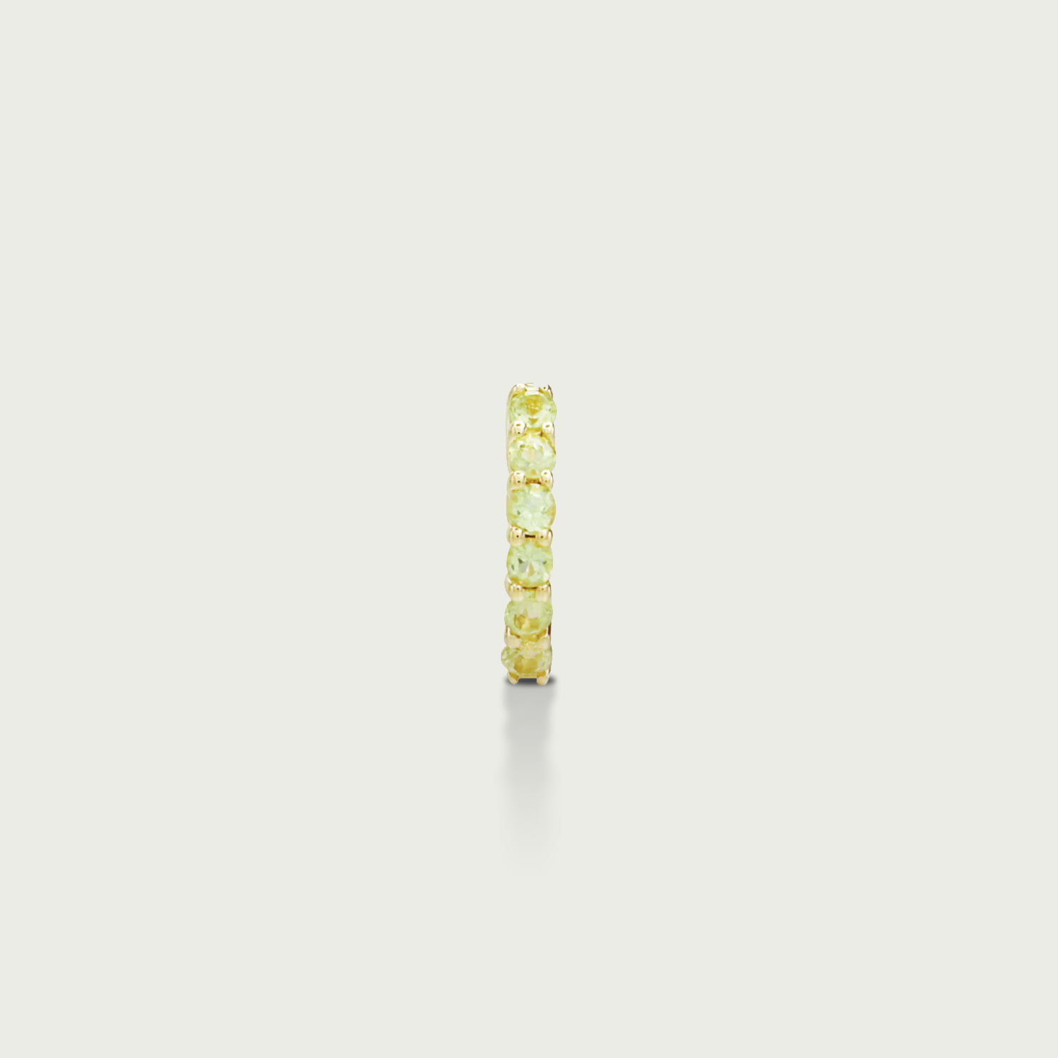 It's Wine O'Clock Gemstone Hoop Earrings