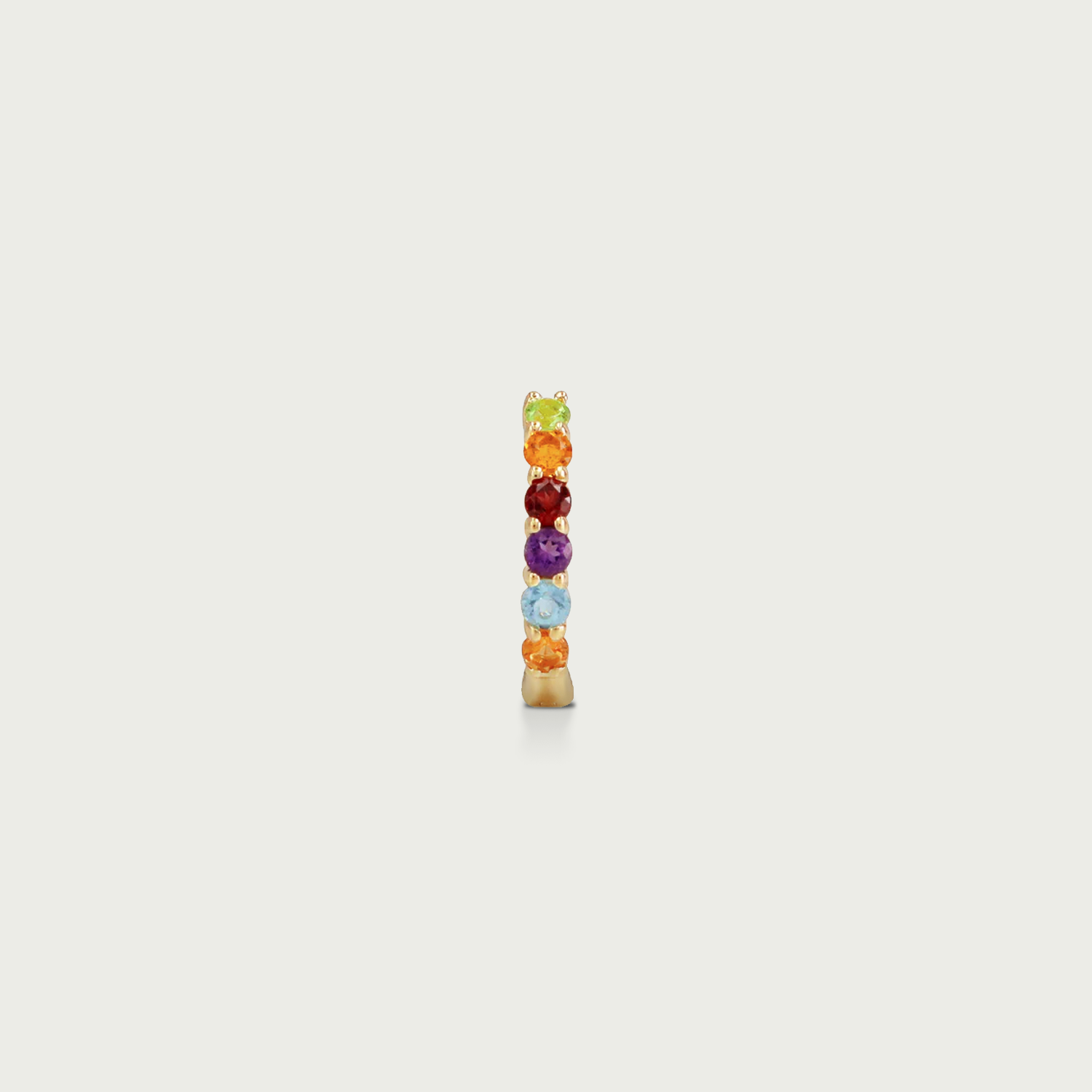 Dash & Dazzle Rainbow Hoop Earrings