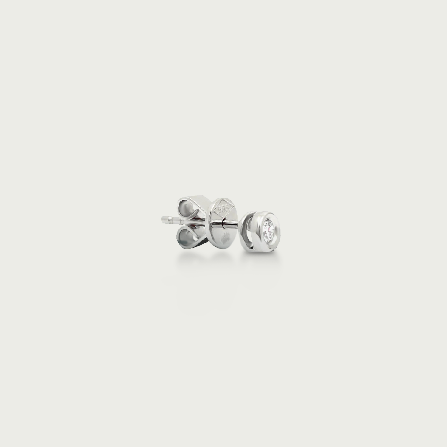 Chic Little Spark Diamond Stud Earrings