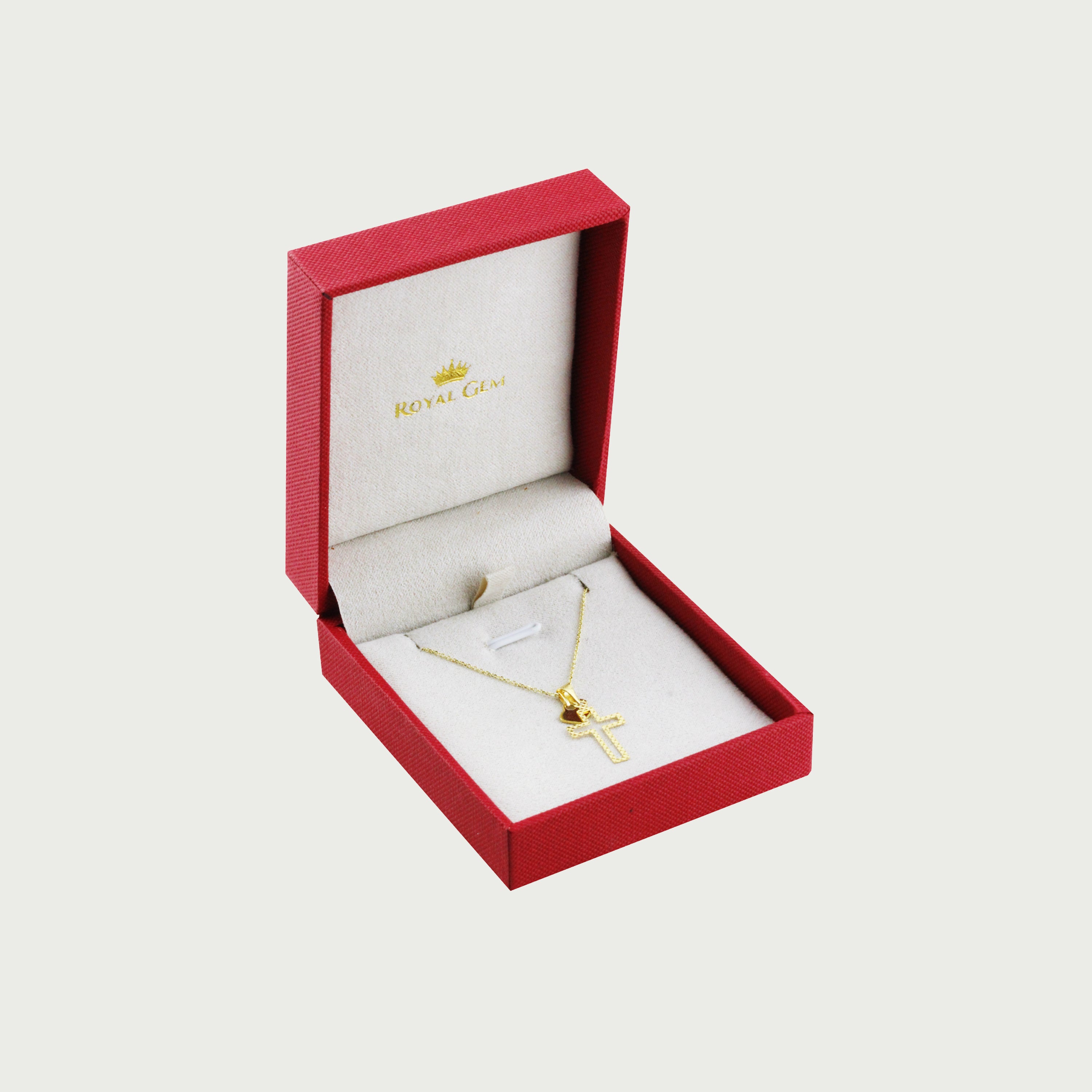 Hearts of Faith Gold Necklace