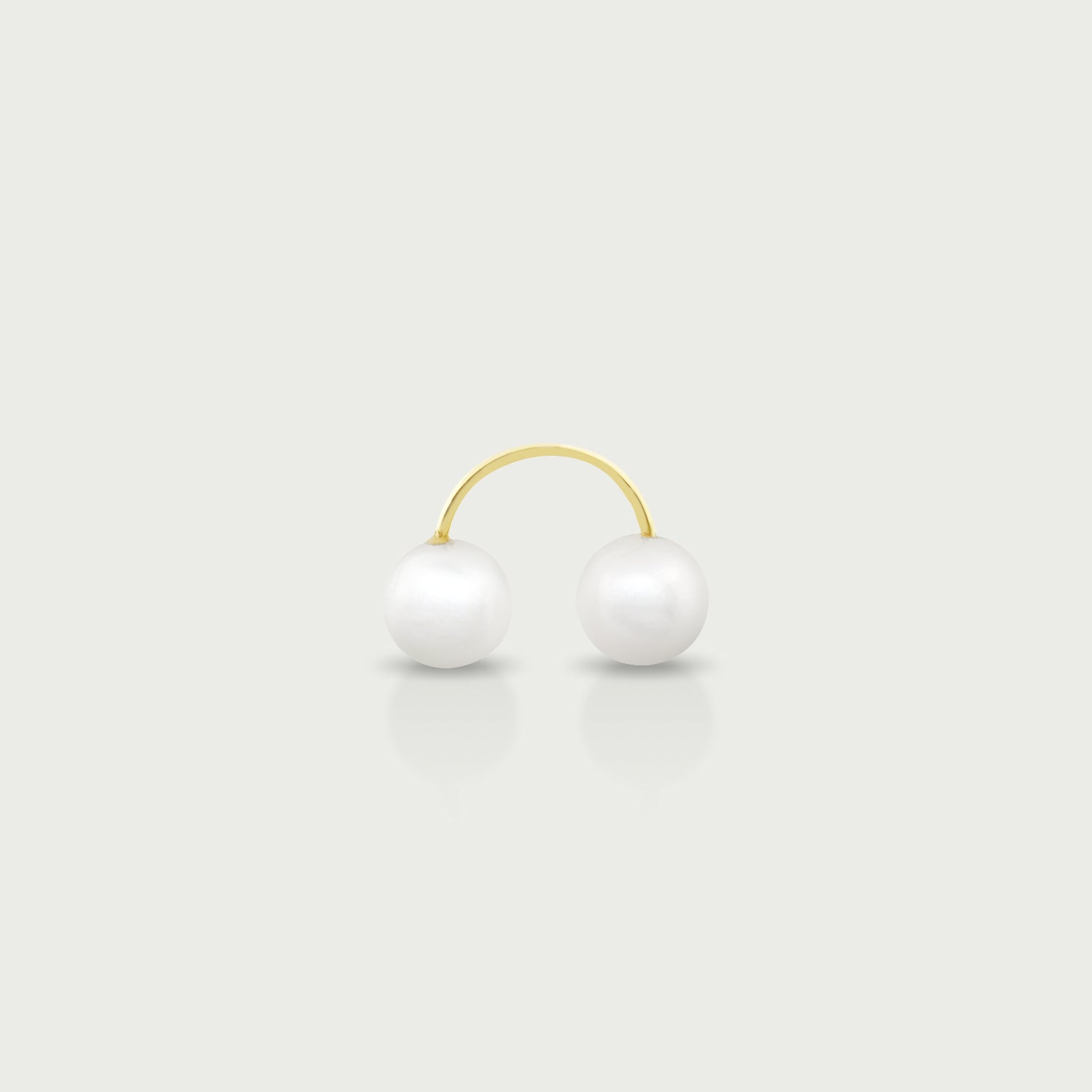 Sea Nymph Pearl Cuff Earrings
