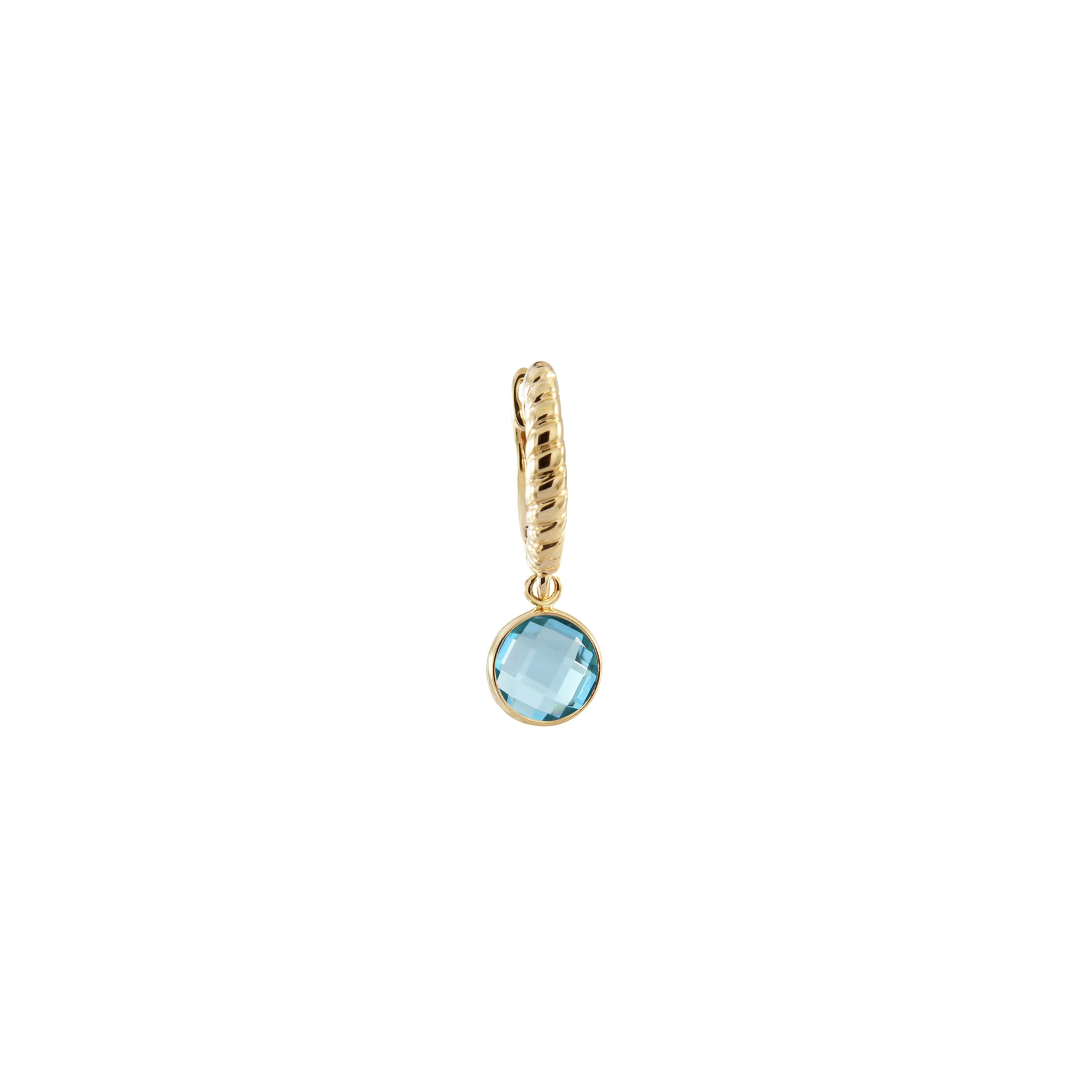 Classic Drama Gemstone Dangling Earrings