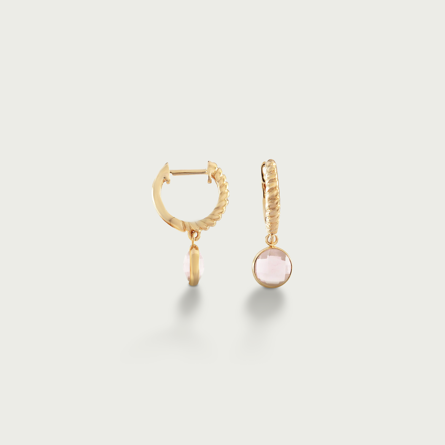 Classic Drama Gemstone Dangling Earrings