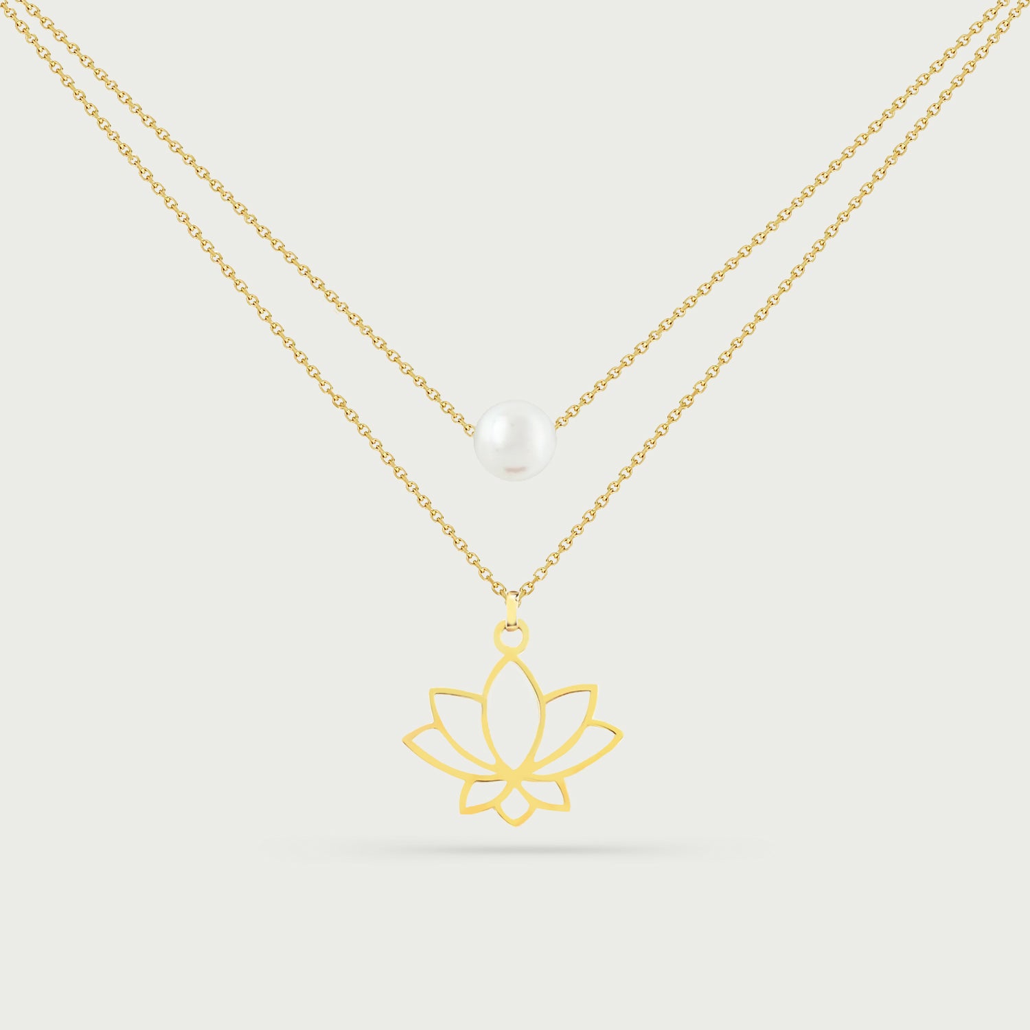 On the Horizon Pearl Necklace