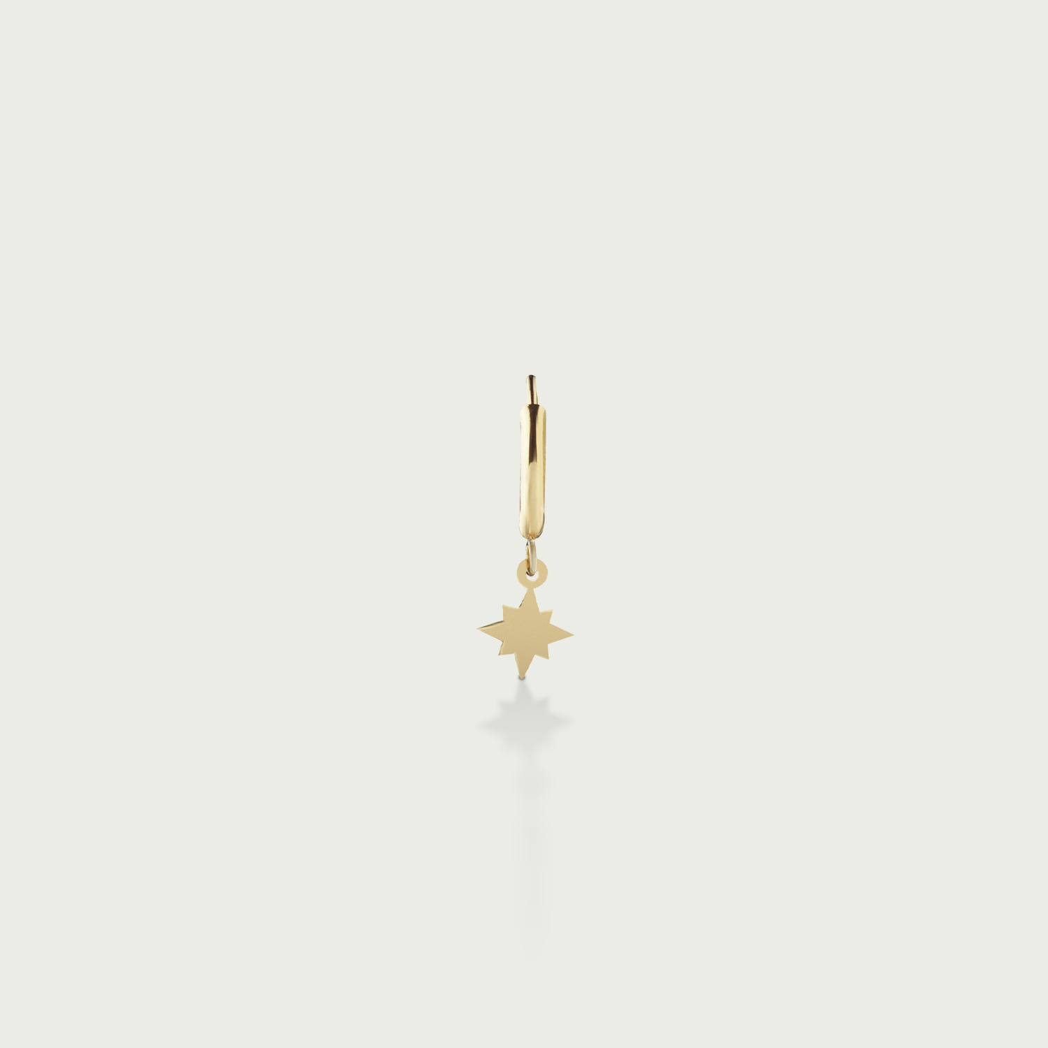 Wish Come True Gold Hoop Earrings