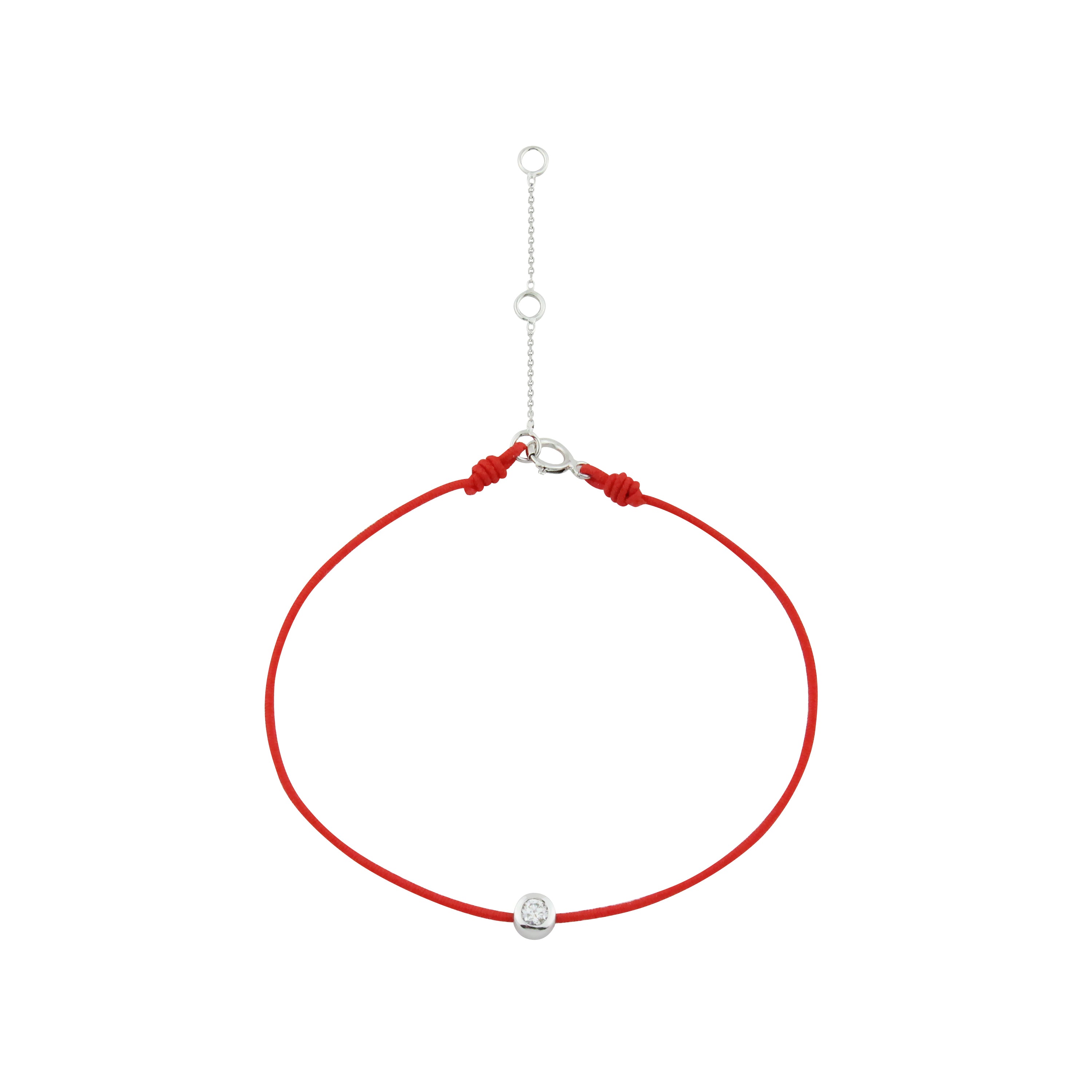 Glow On Red String Bracelet