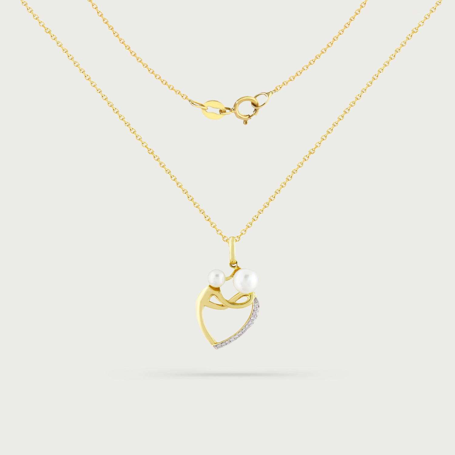 Elegant Embrace Pearl Necklace