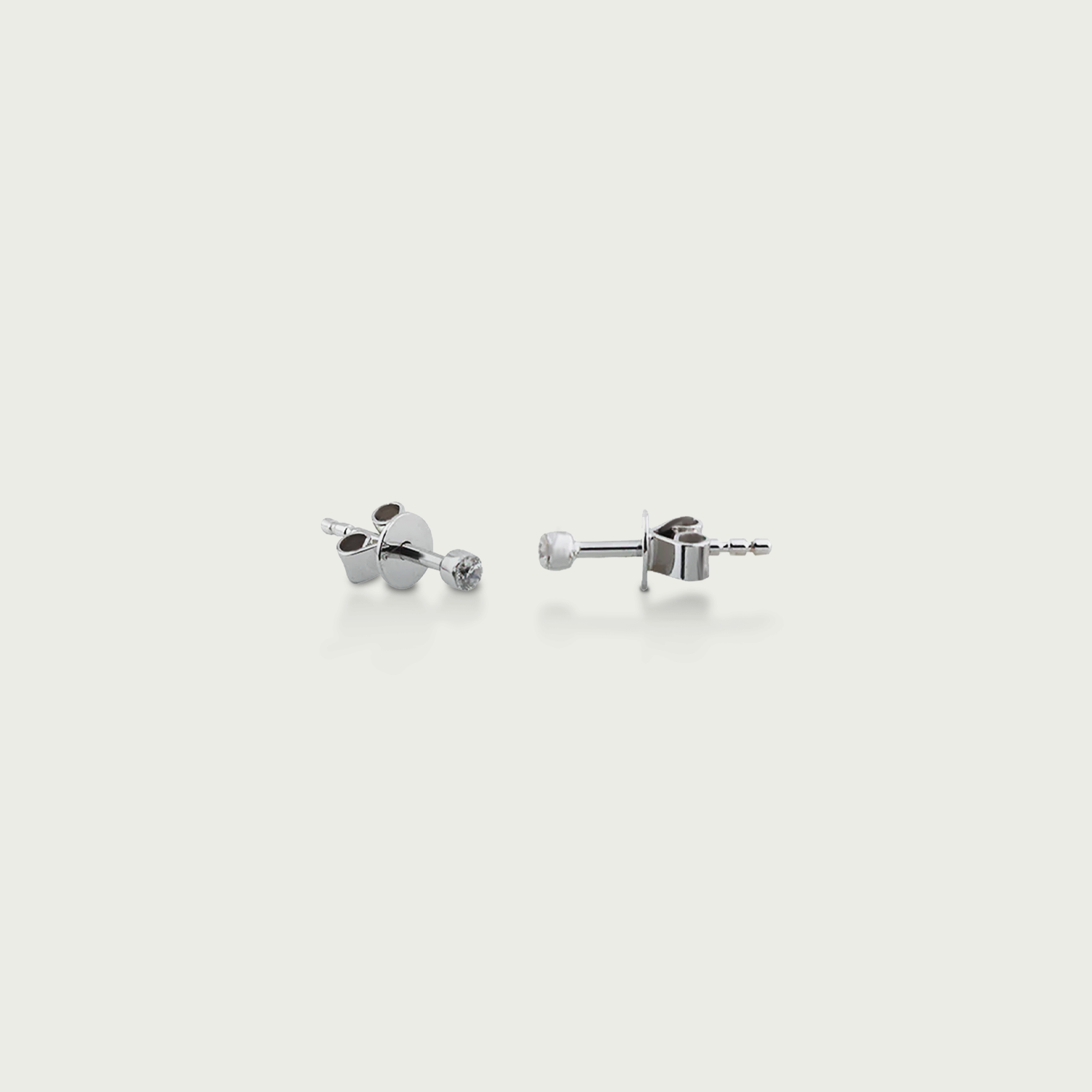 Chic Little Glow Diamond Stud Earrings