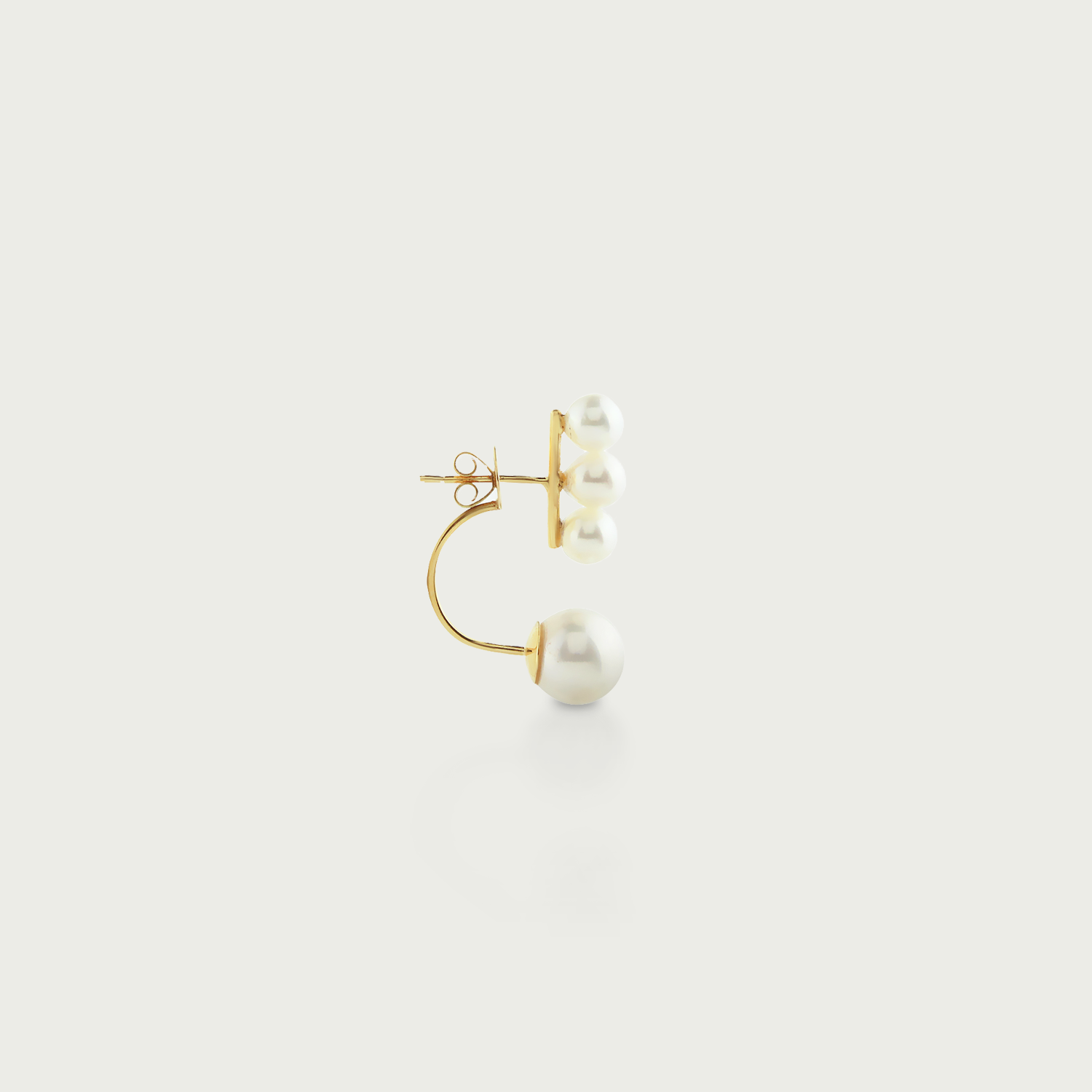 High Tide Four Pearl Earrings