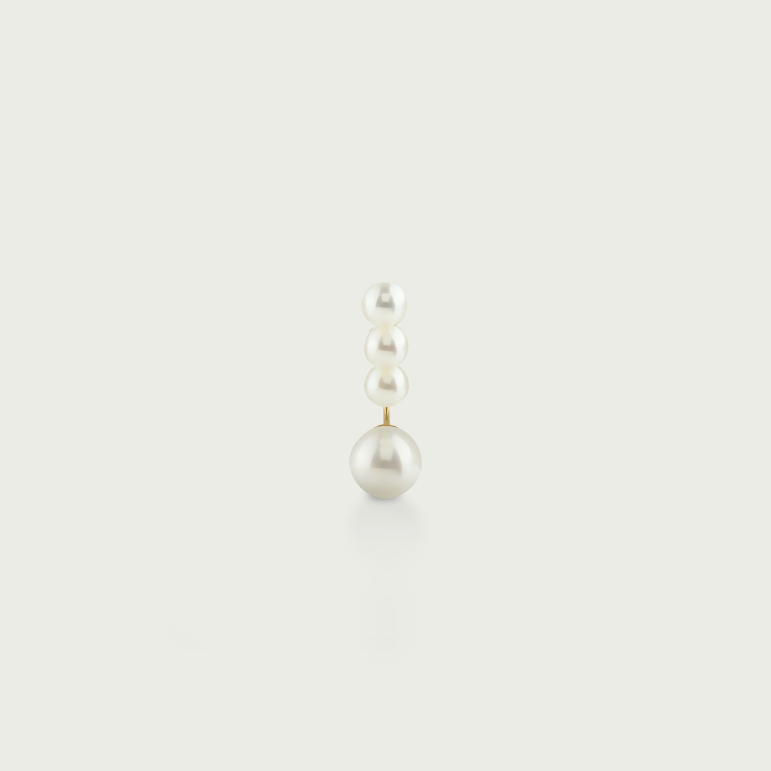 High Tide Four Pearl Earrings