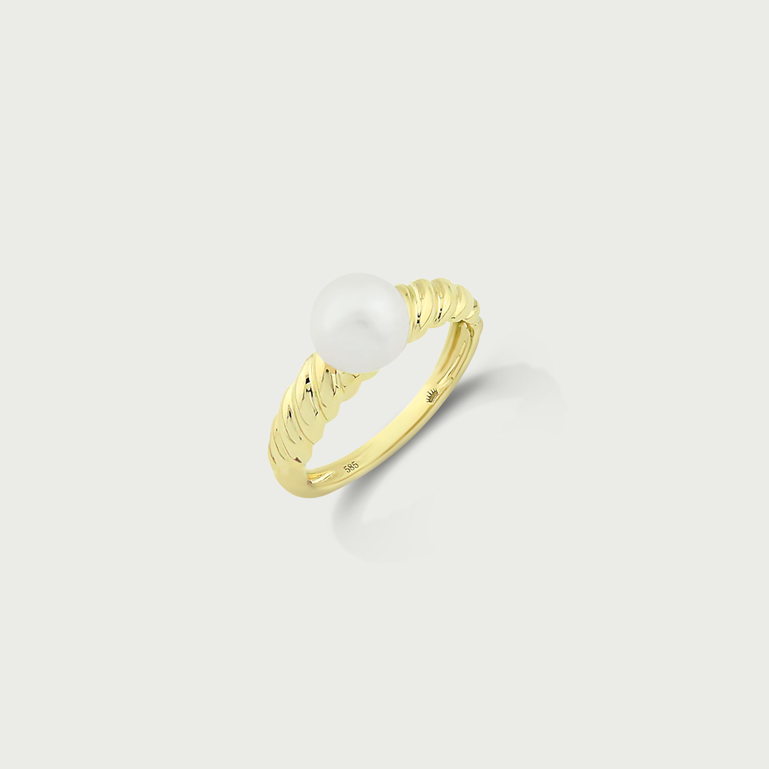 Embrace the Tide Pearl Ring