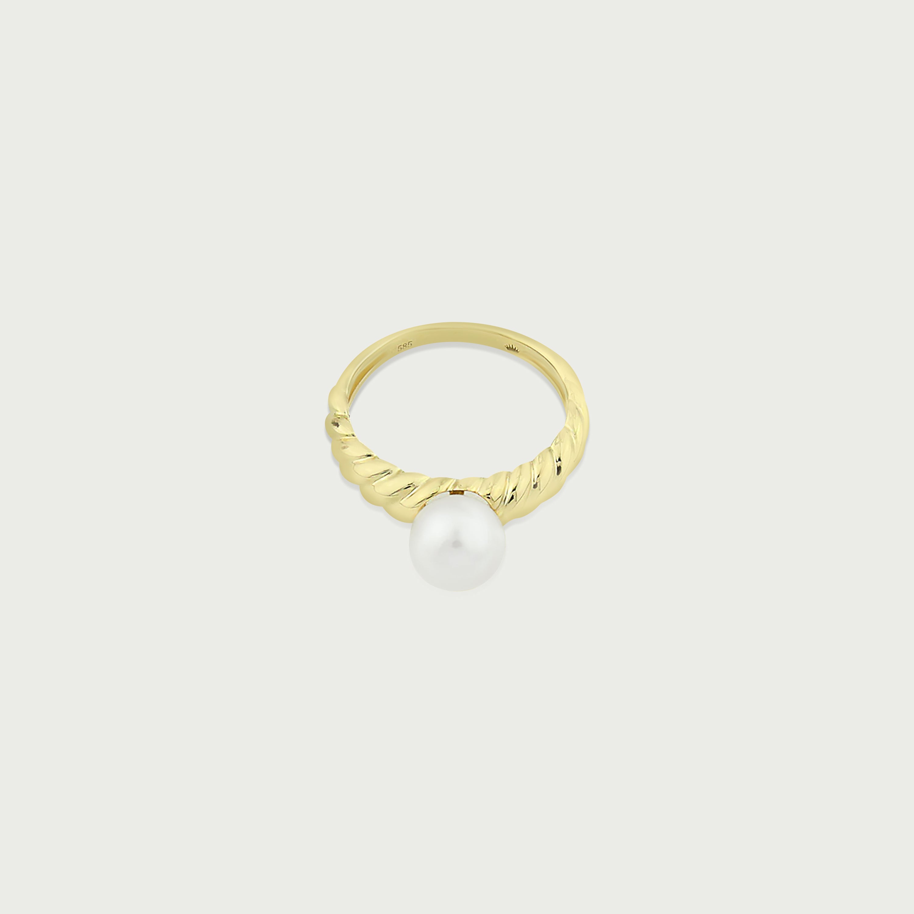 Embrace the Tide Pearl Ring
