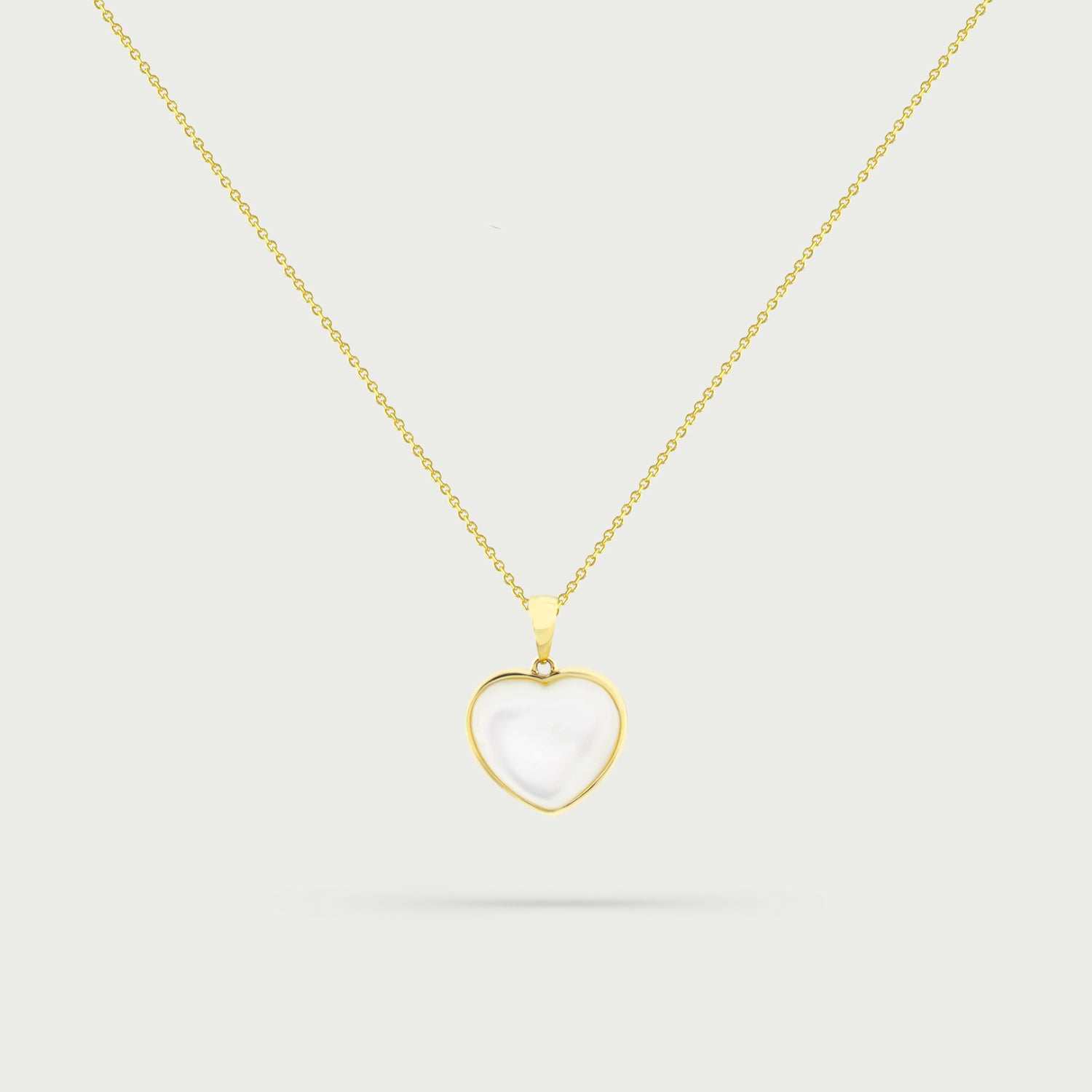 Tender Heart Pearl Necklace