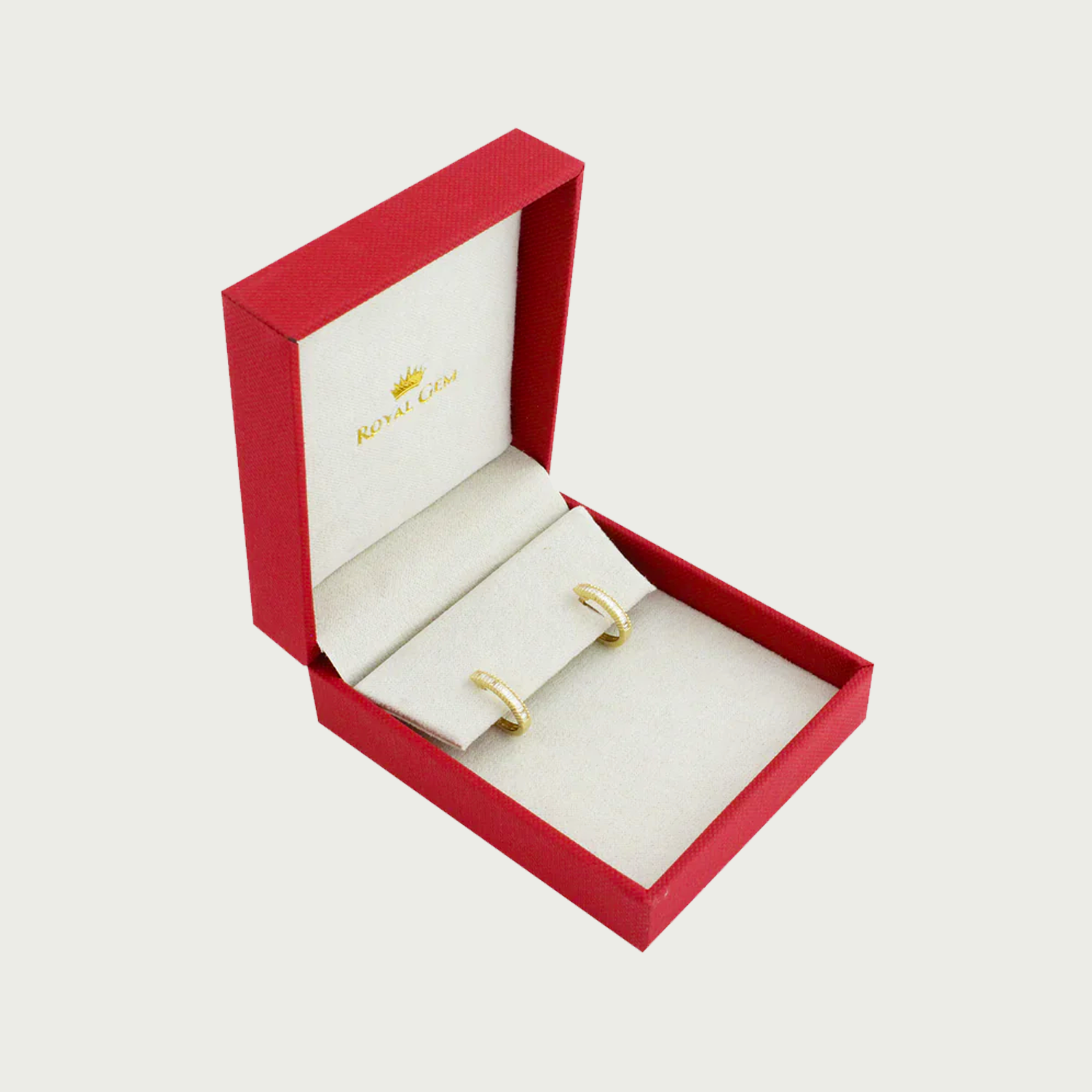 Dream and Believe Diamond Hoop Earrings