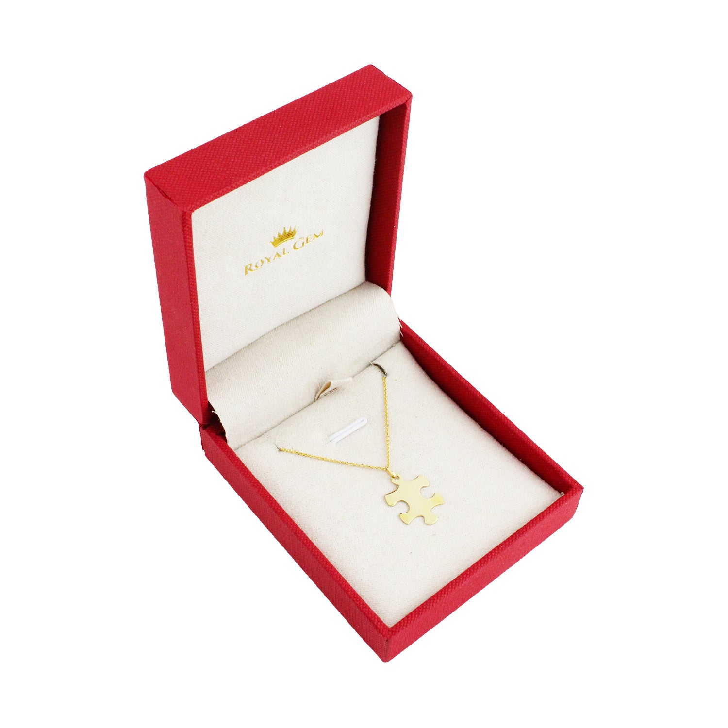 Puzzle Gold Necklace