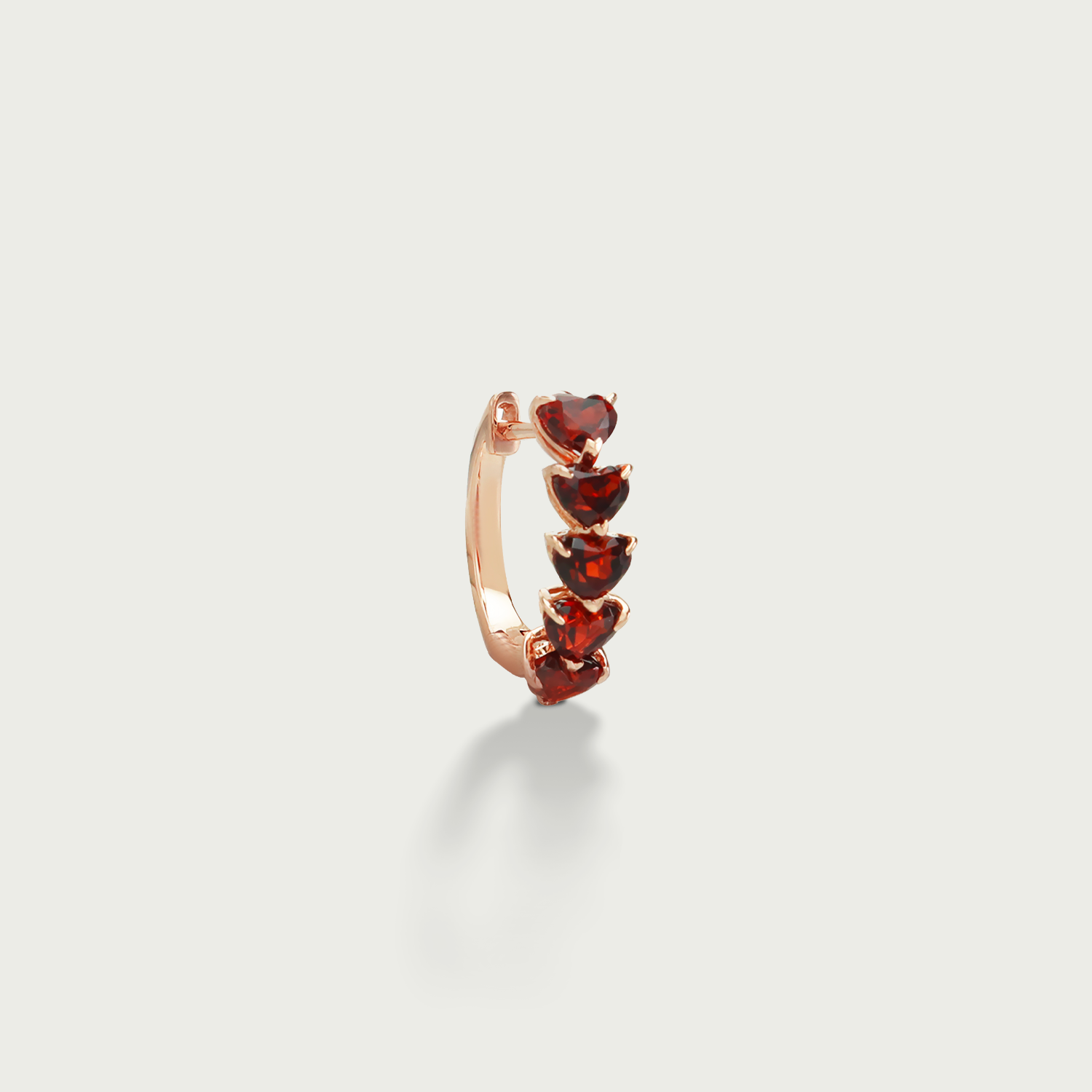 Toast to That Gemstone Hoop Earrings