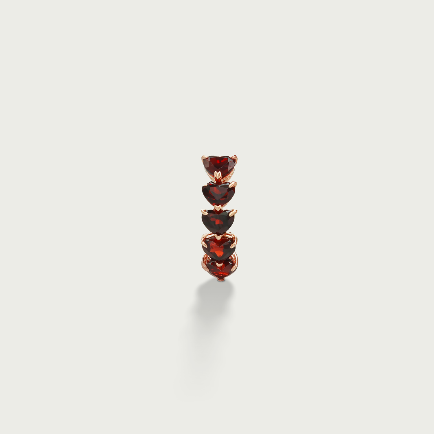 Toast to That Gemstone Hoop Earrings