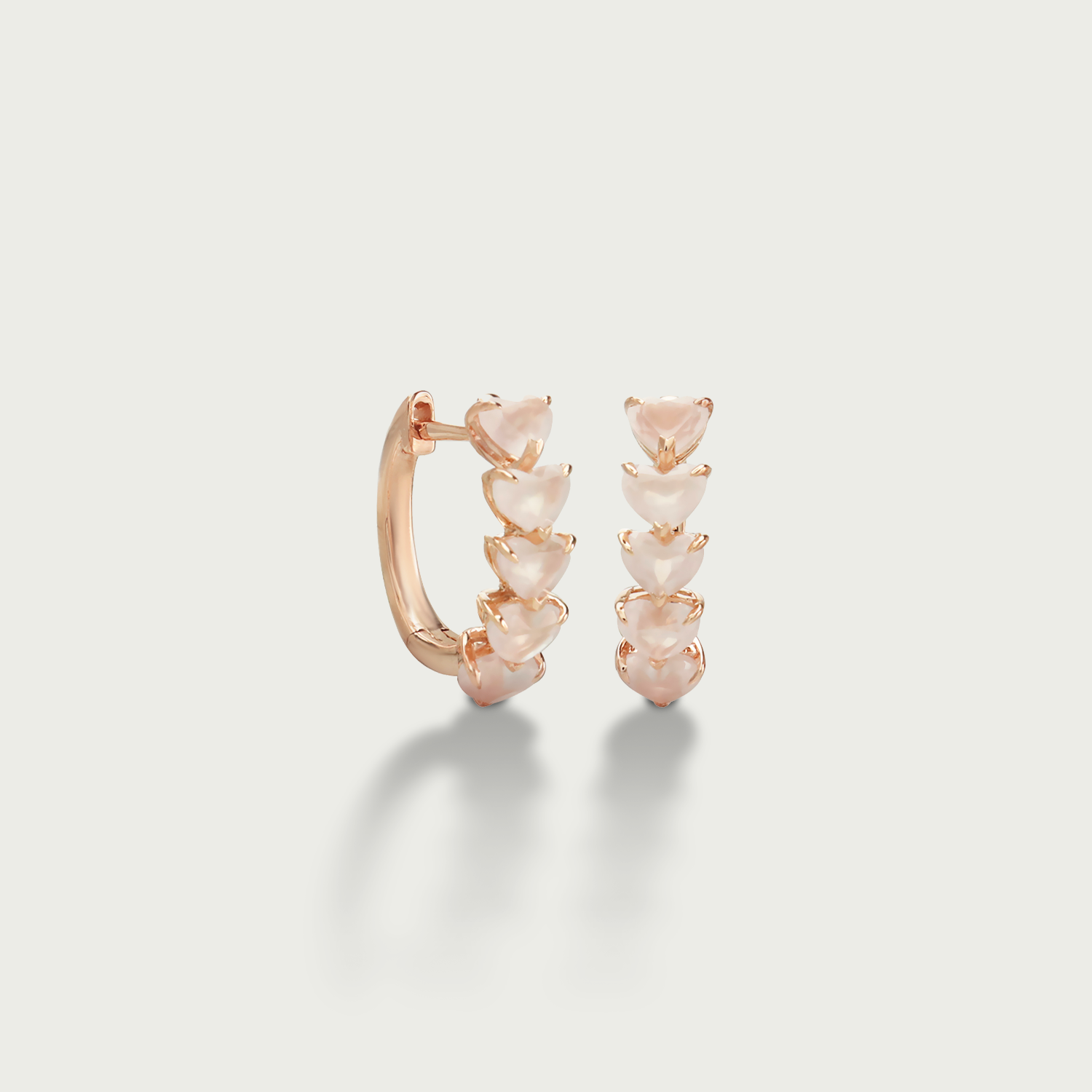 Toast to That Gemstone Hoop Earrings